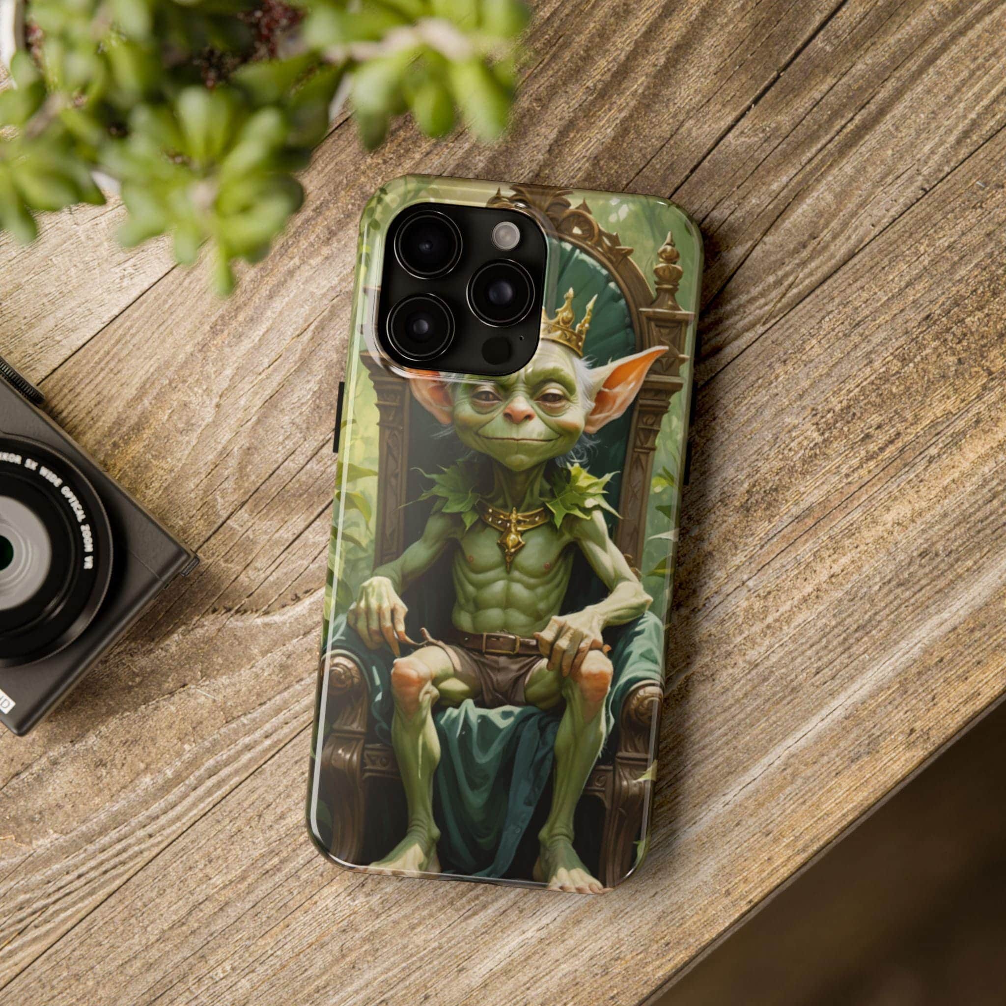 Photo 4 of 10: Delight your friend who loves fantasy games and creatures with a goblin phone case that combines elegance and mischief, in a room setting