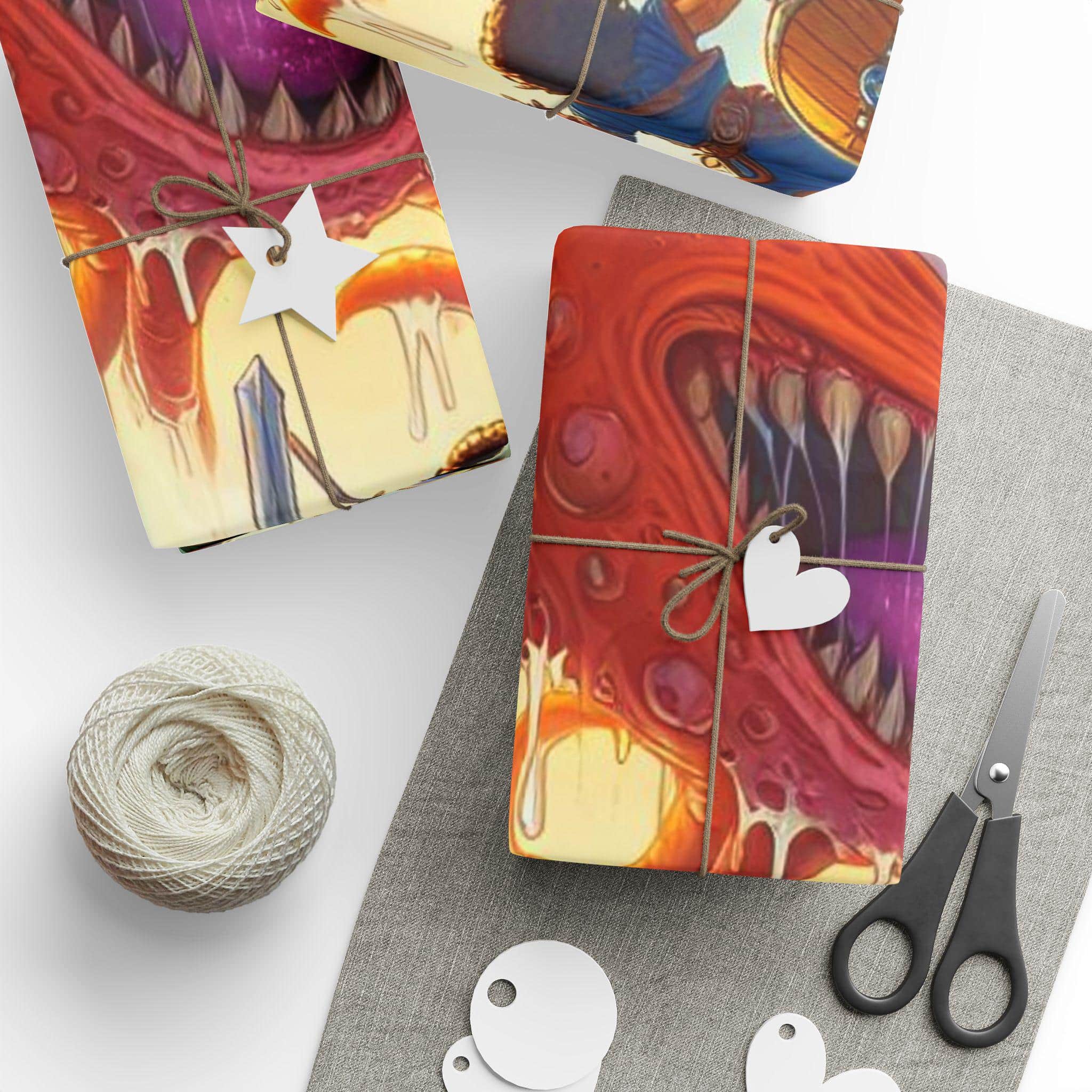 Photo 10 of 10: Eye Tyrant Combat Wrapping Paper wrapping paper, photo 10 of 10