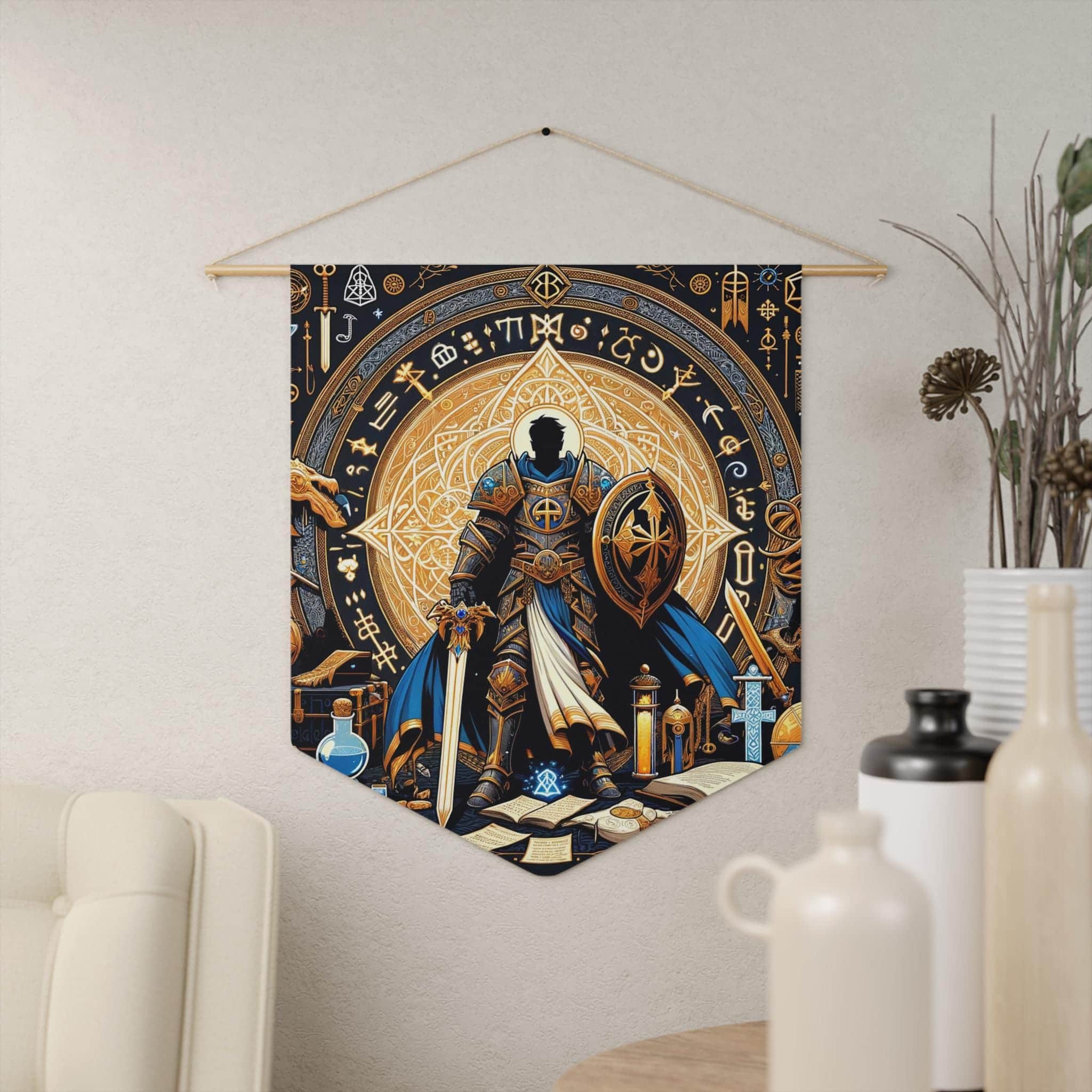Photo 2 of 3: Righteous Hall Paladin Pennant pennant, photo 2 of 3