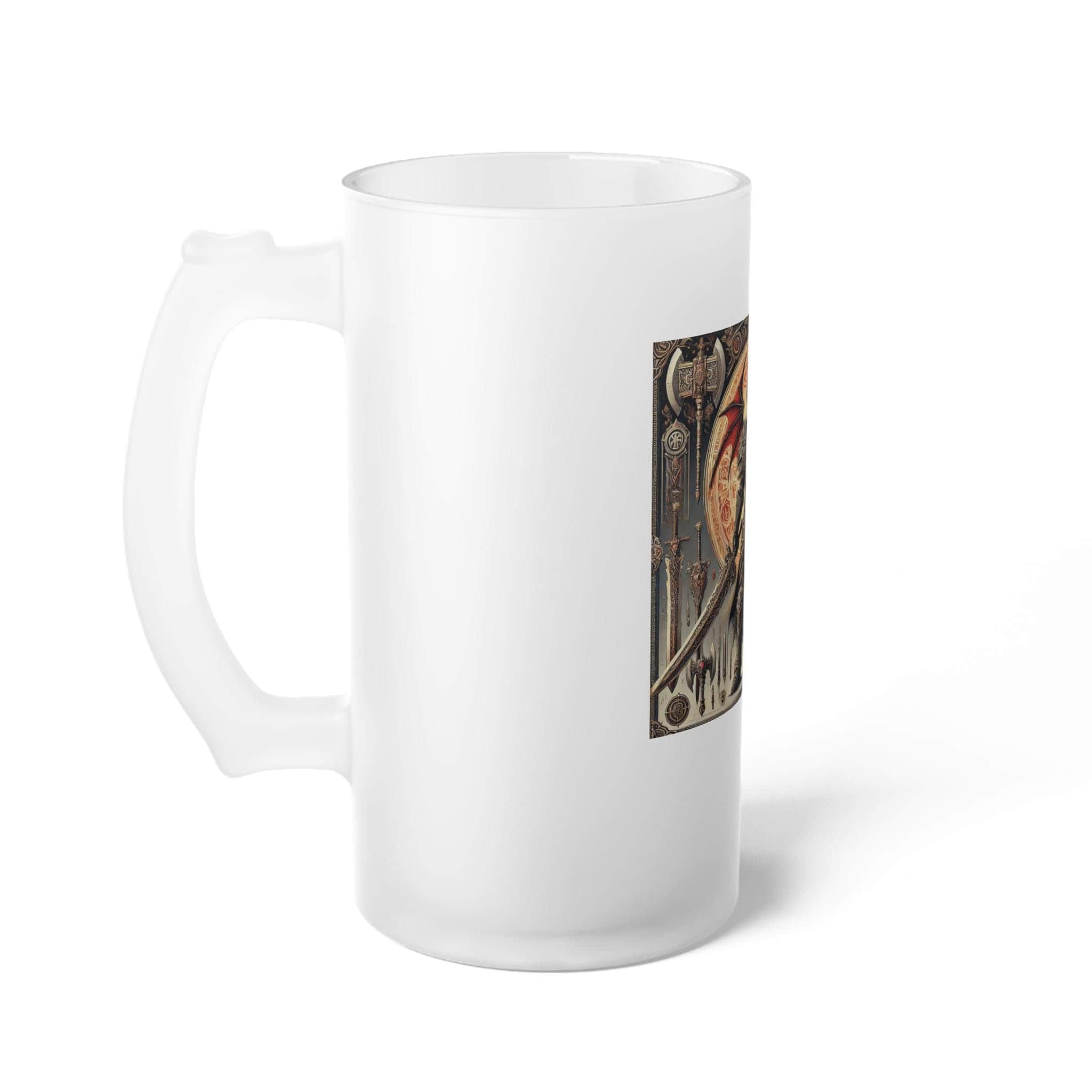 Photo 5 of 6: Fighter Frosted Glass Beer Mug glass, photo 5 of 6