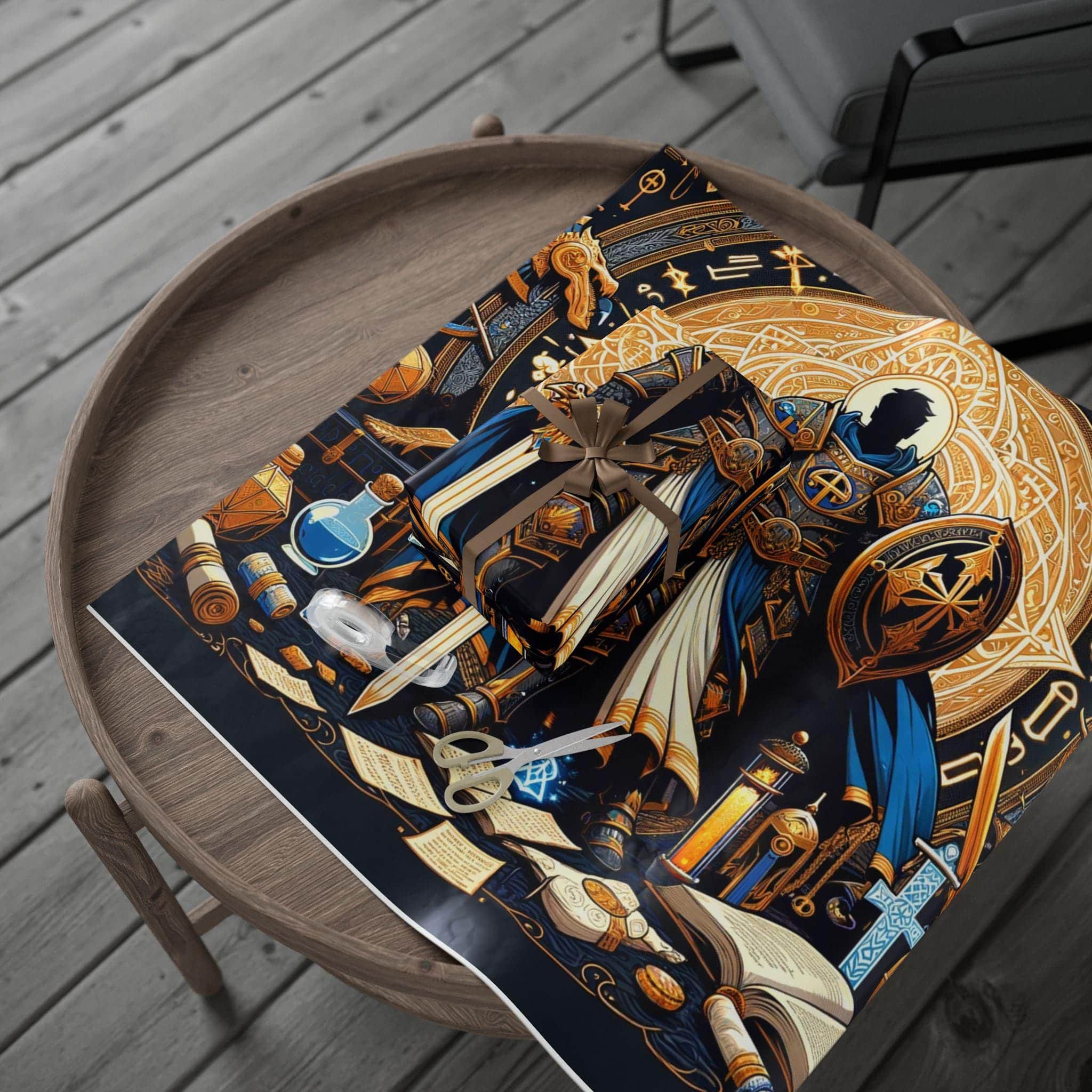 Righteous Hall Paladin Wrapping Paper