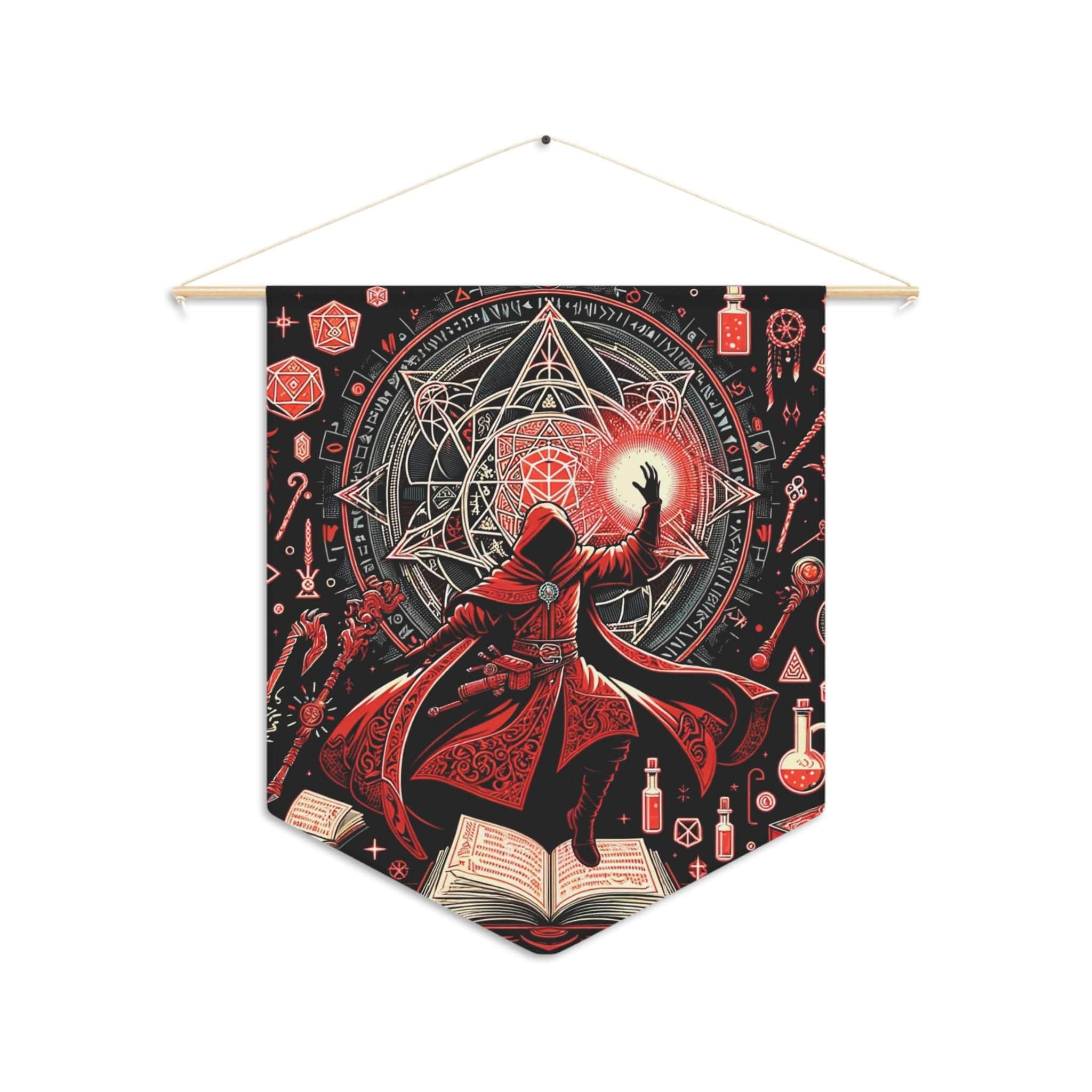 Photo 3 of 3: Red Sorcerer Pennant pennant, photo 3 of 3