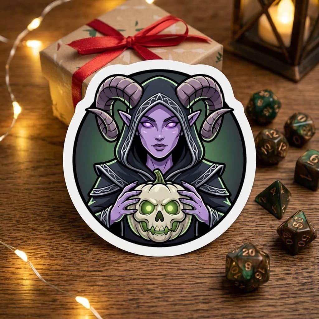 DnD Halloween Magnet