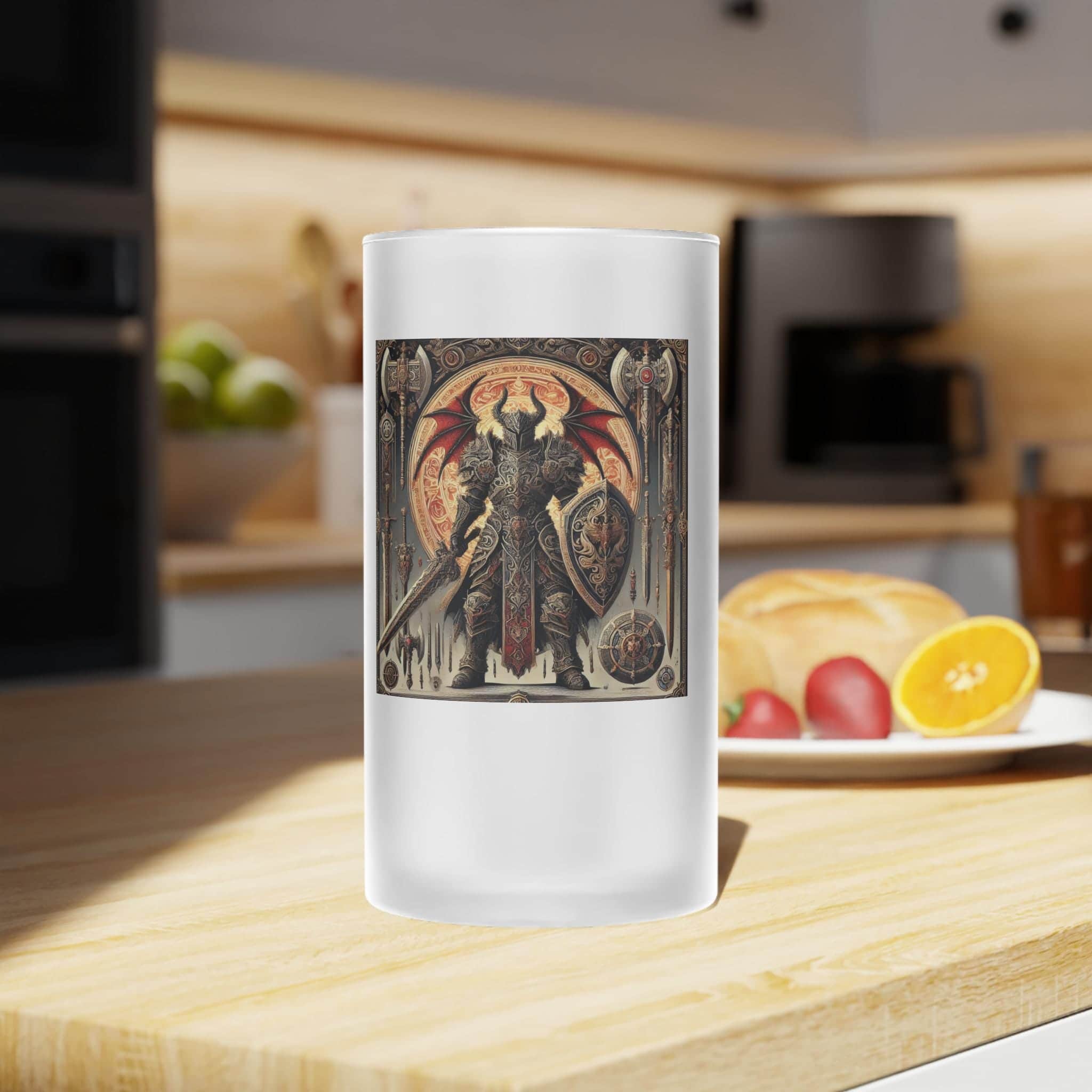 Photo 3 of 6: Fighter Frosted Glass Beer Mug glass, photo 3 of 6