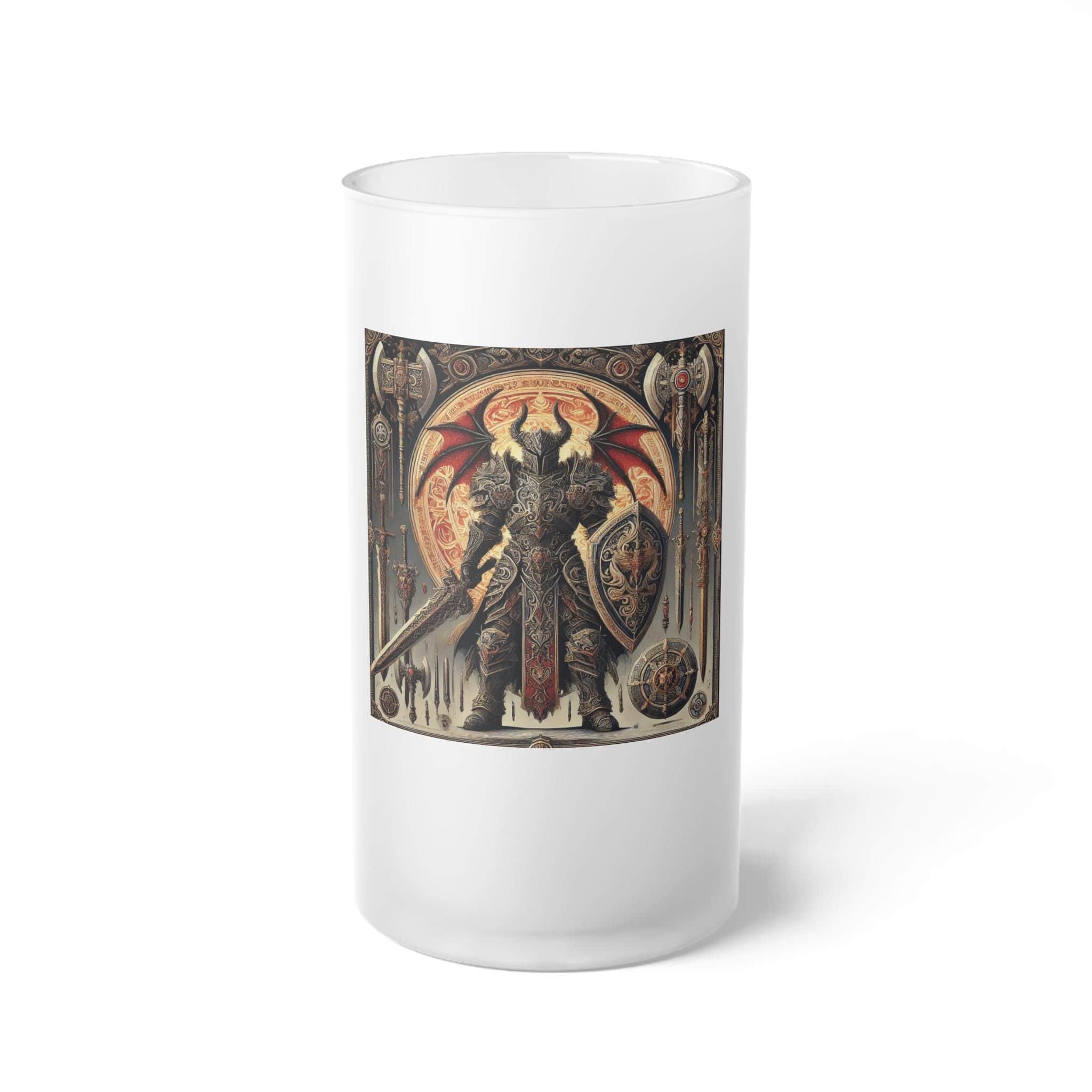 Photo 4 of 6: Fighter Frosted Glass Beer Mug glass, photo 4 of 6