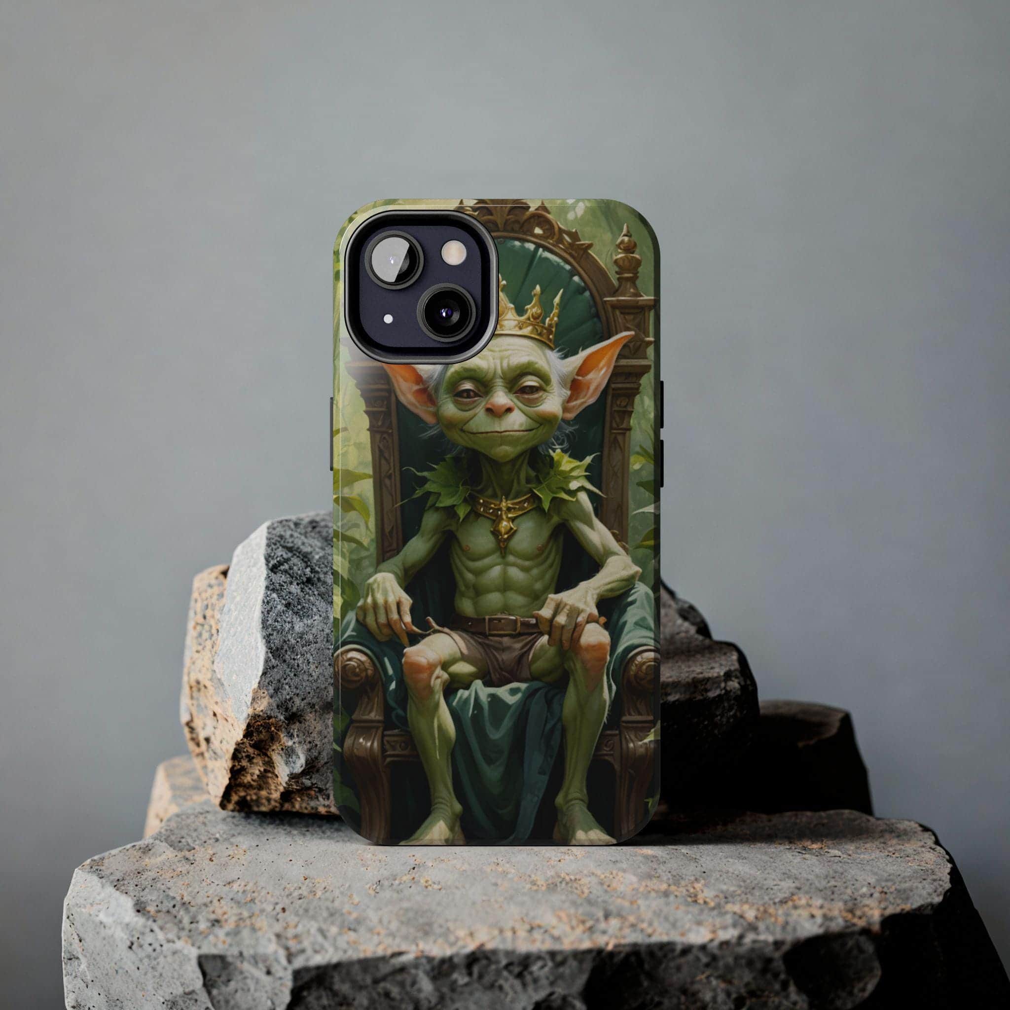 Photo 5 of 10: Delight your friend who loves fantasy games and creatures with a goblin phone case that combines elegance and mischief, in a room setting