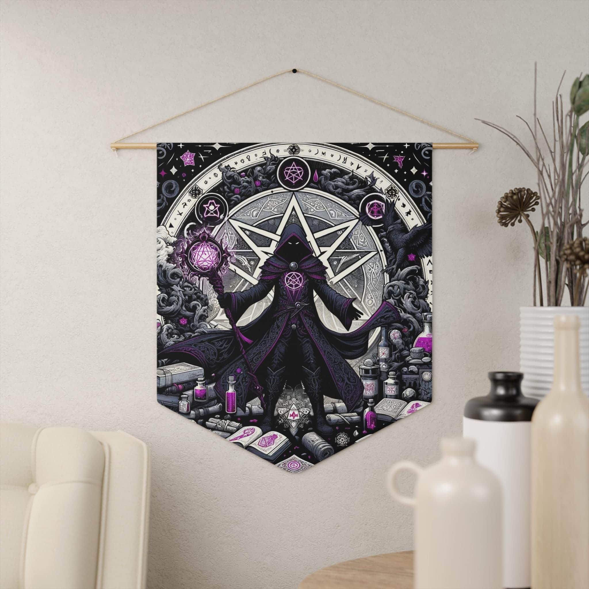Photo 2 of 3: Warlock Sanctuary Pennant pennant, photo 2 of 3