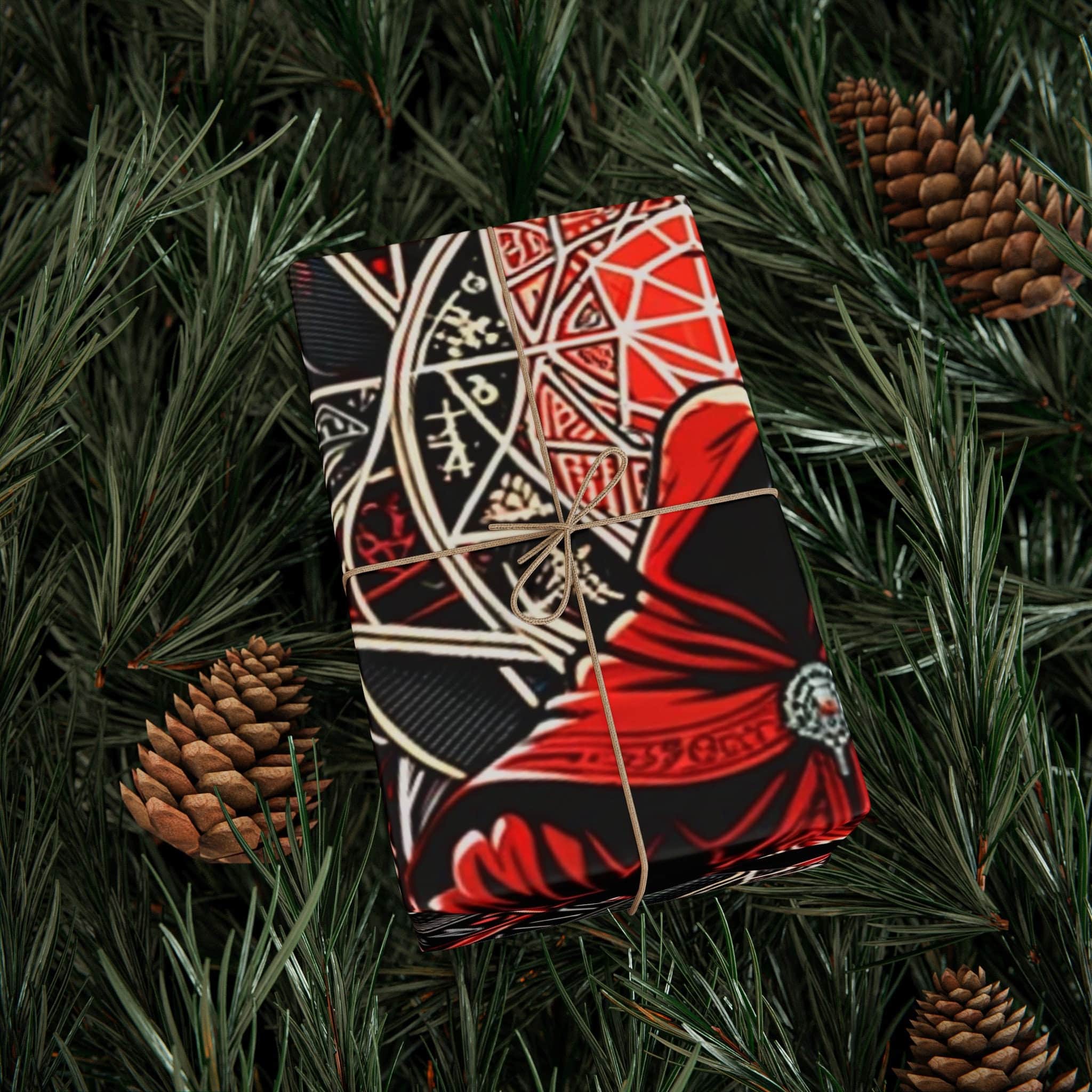 Photo 6 of 10: Red Sorceror Wrapping Paper wrapping paper, photo 6 of 10