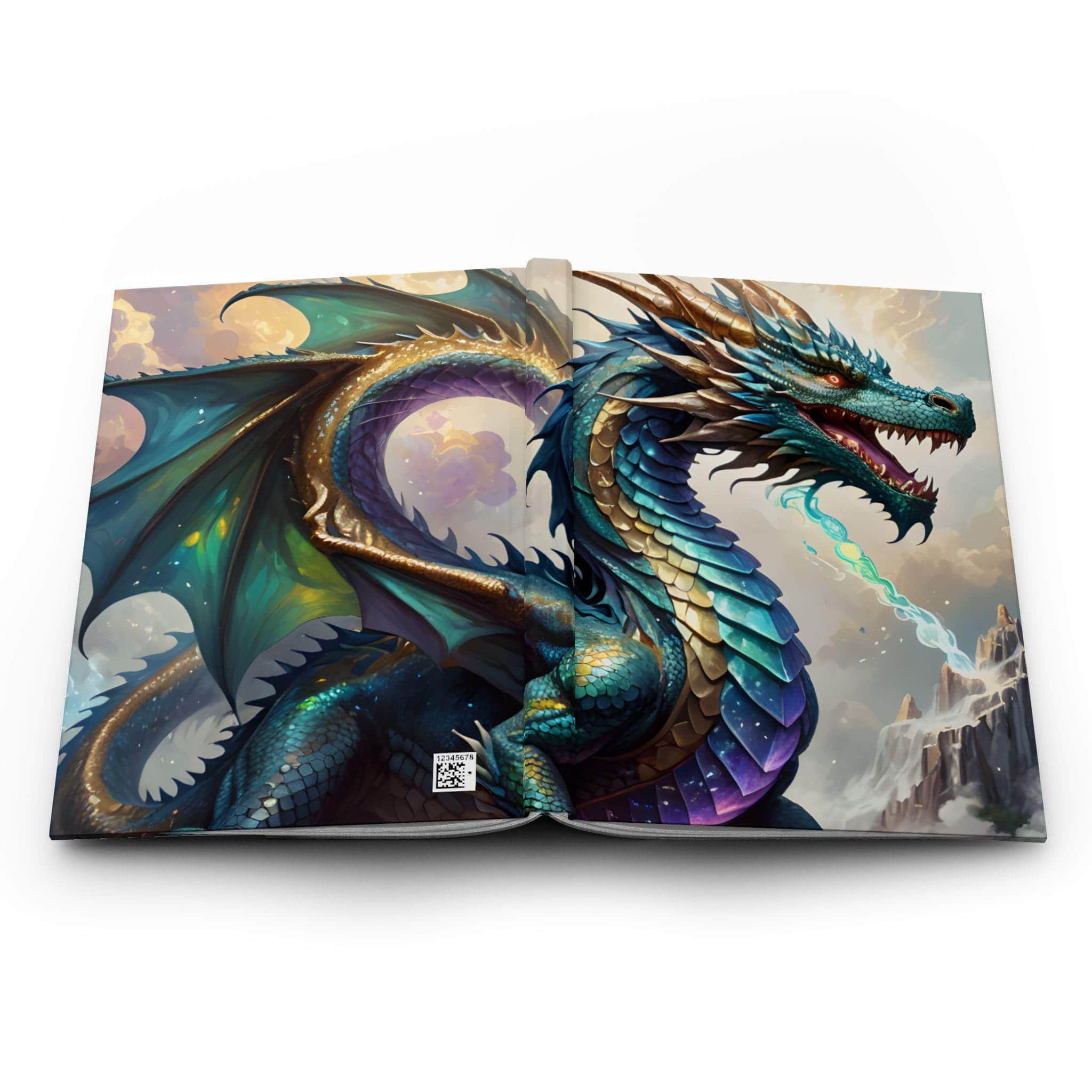 Photo 6 of 8: Perfect gift for the tabletop roleplaying enthusiast in your life, this unique canvas print combines fantasy and magic elements to create an immersive experience, printed on a journal