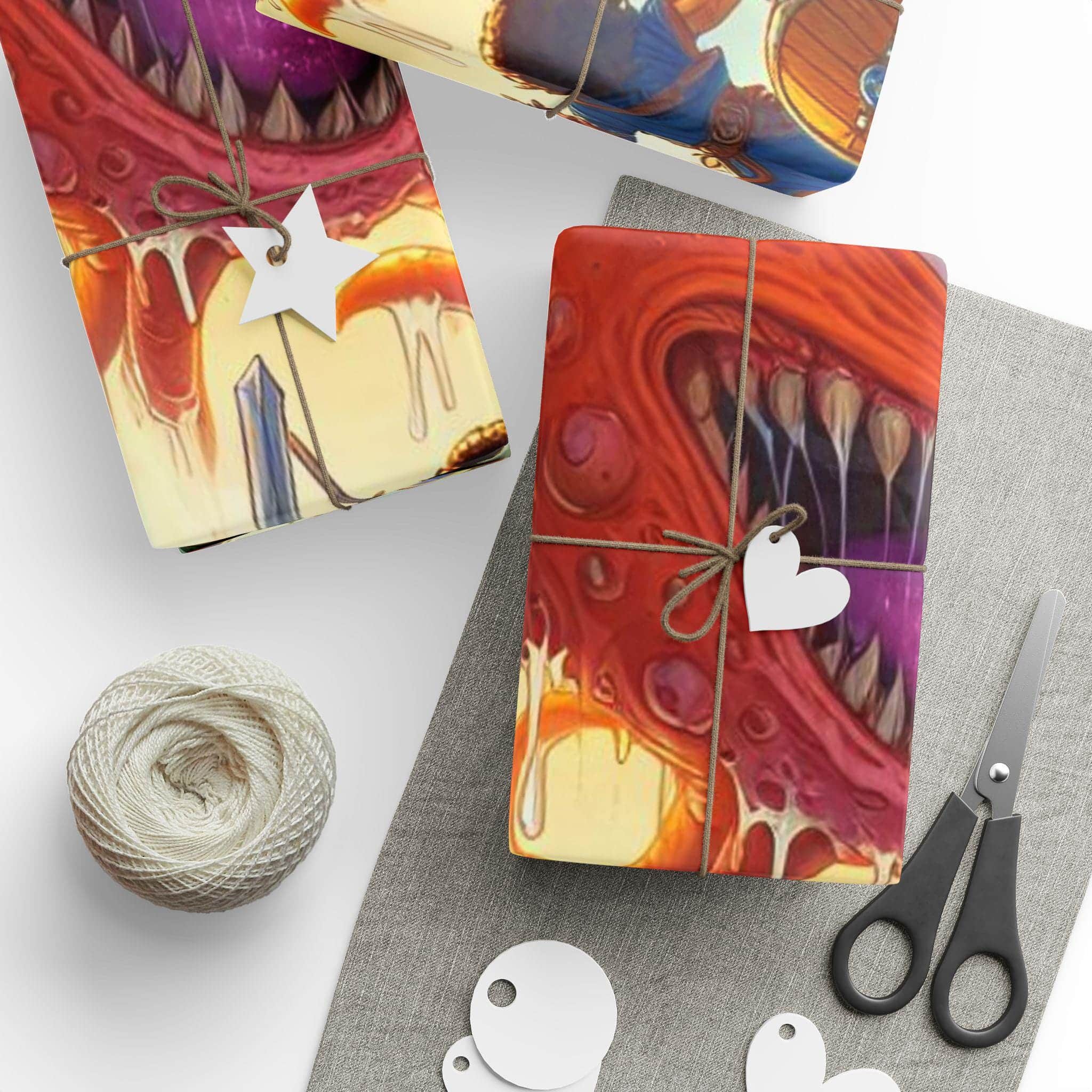 Photo 5 of 10: Eye Tyrant Combat Wrapping Paper wrapping paper, photo 5 of 10