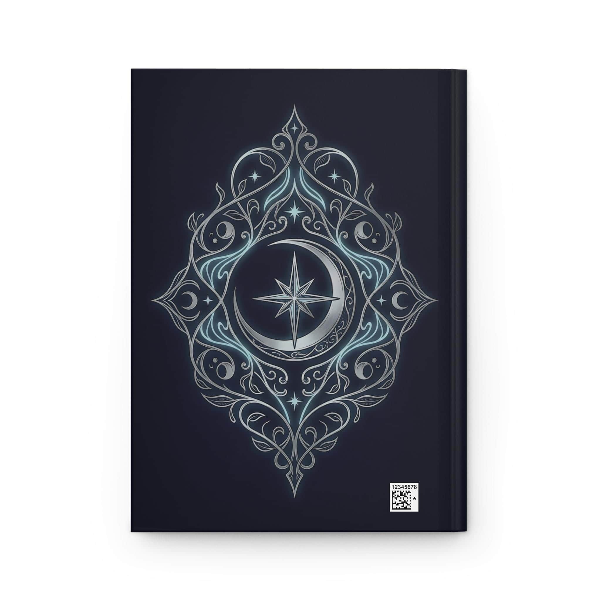 Photo 10 of 12: Hardcover campaign notebook designed as an in-world ancient elven tome cover, back view