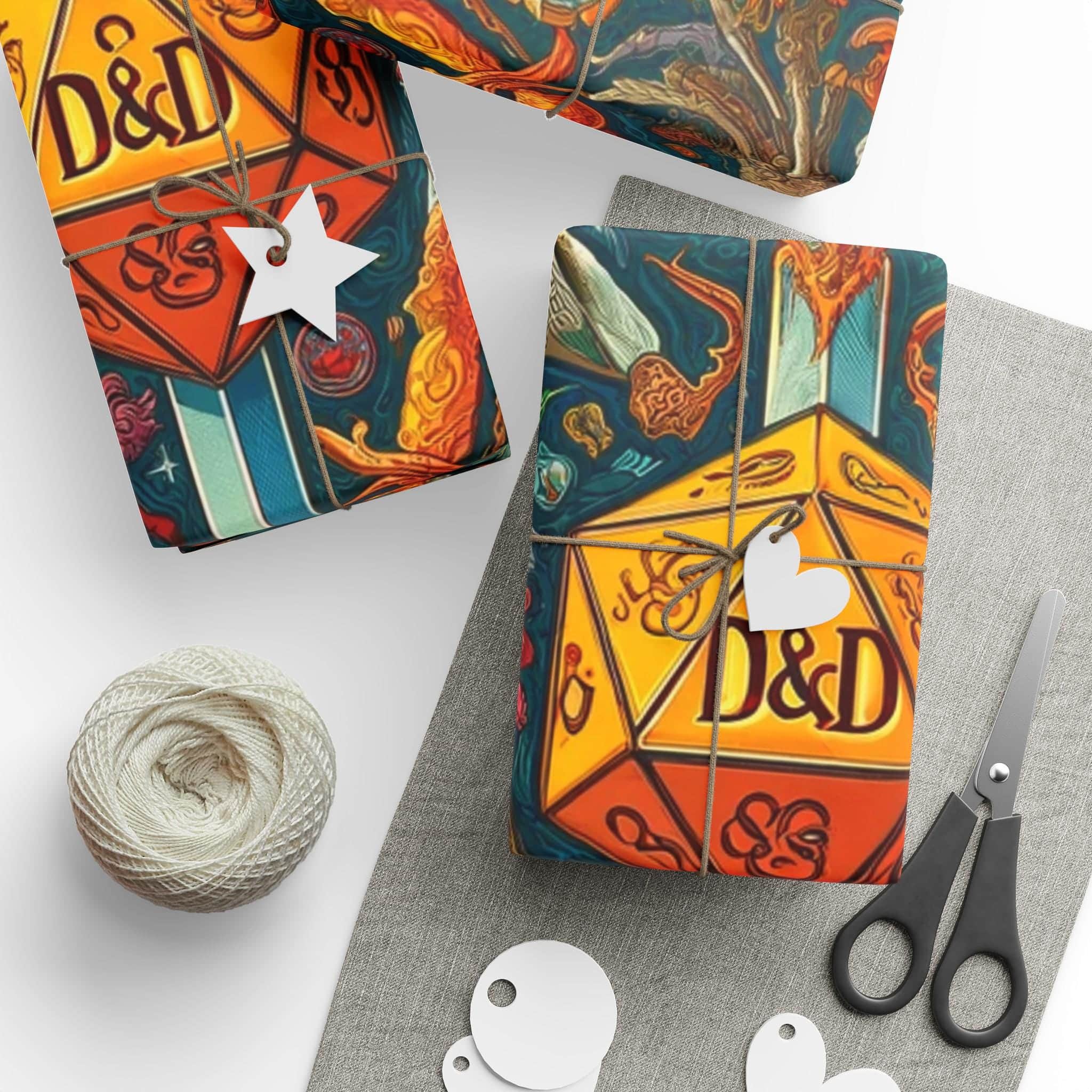 Photo 6 of 10: Large Dice Wrapping Paper wrapping paper, photo 6 of 10