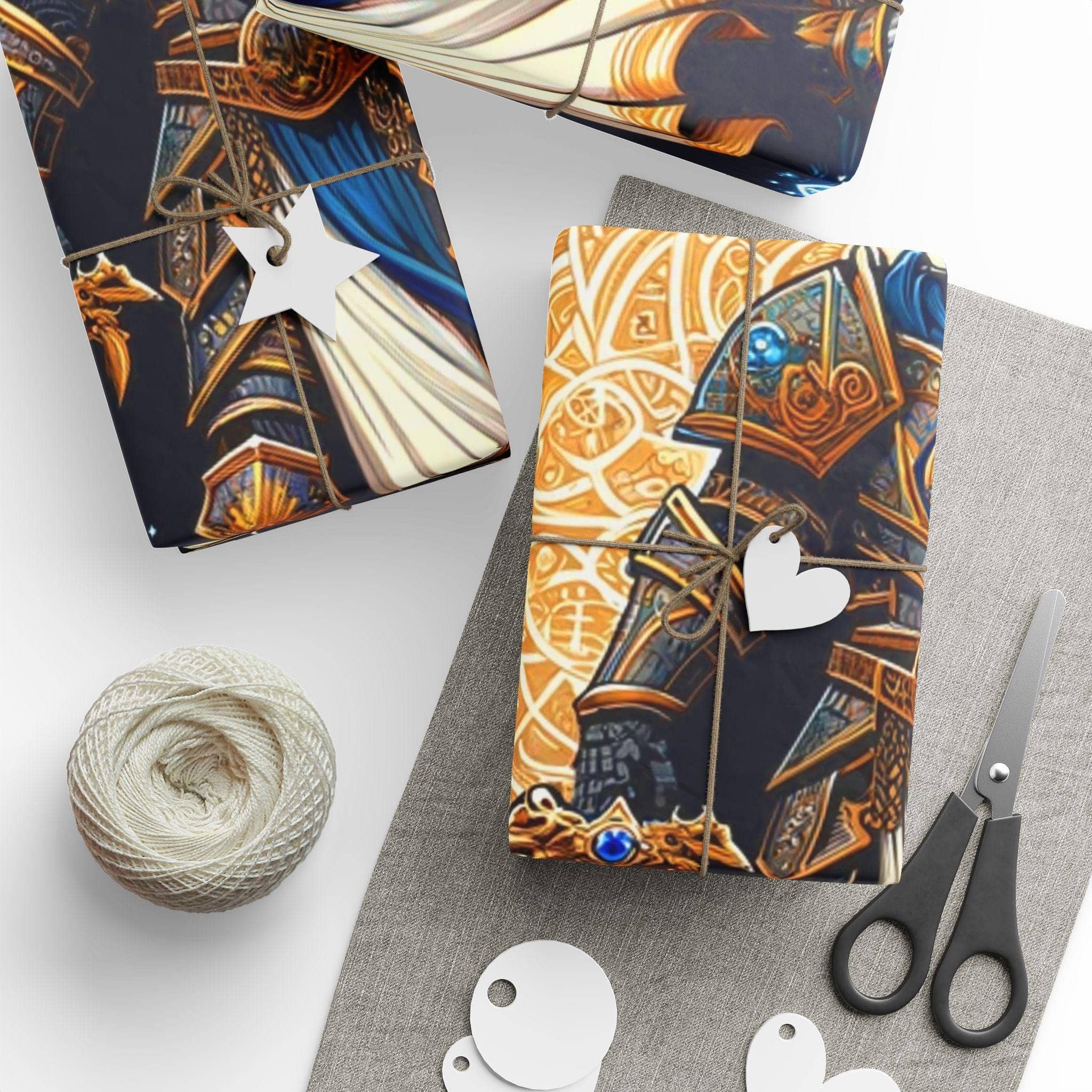 Righteous Hall Paladin Wrapping Paper wrapping paper, photo 10 of 20