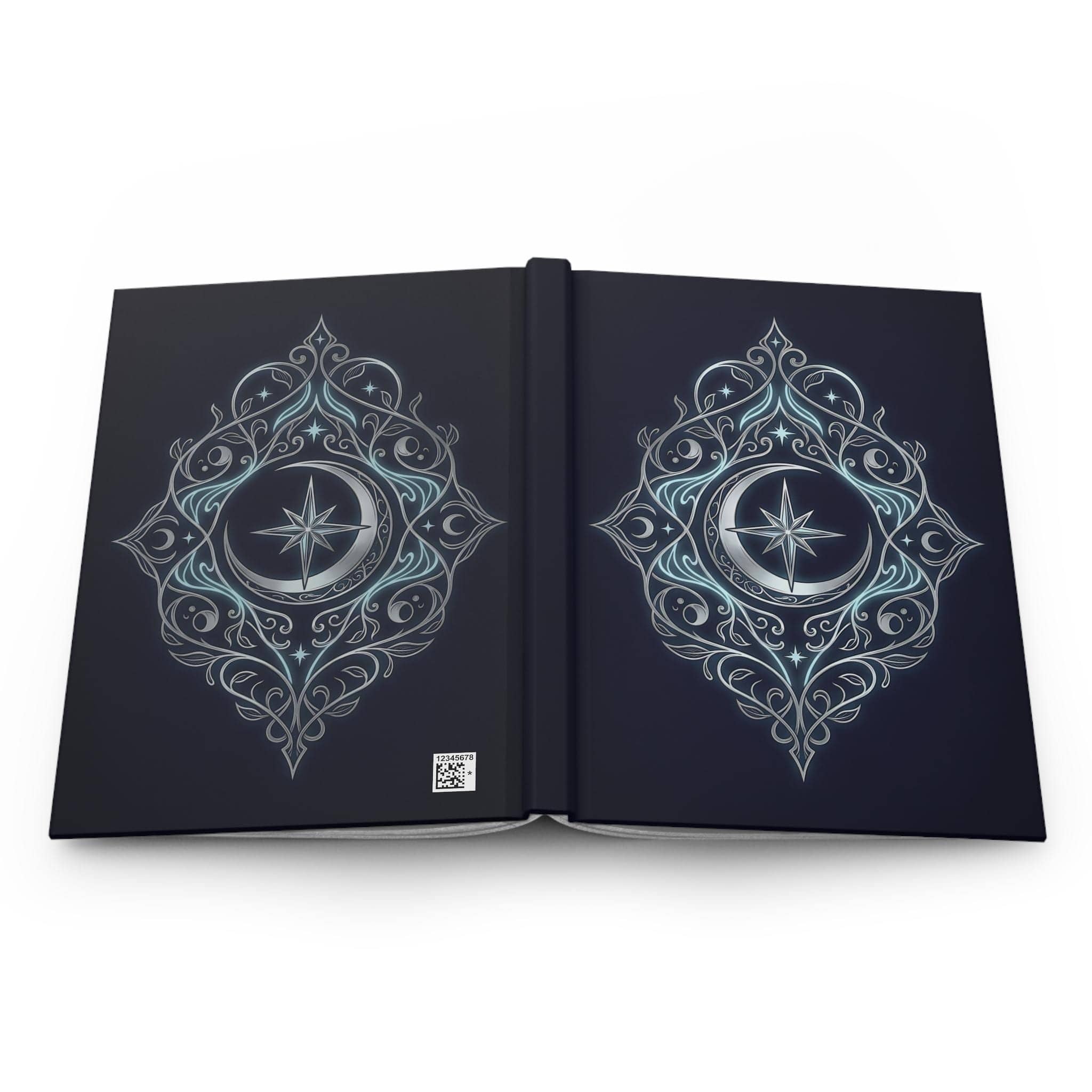 Hardcover campaign notebook designed as an in-world ancient elven tome cover