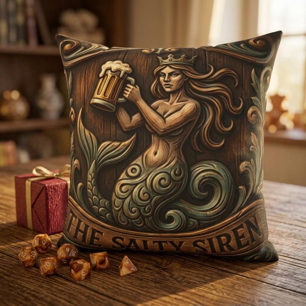 DnD Throw Pillow