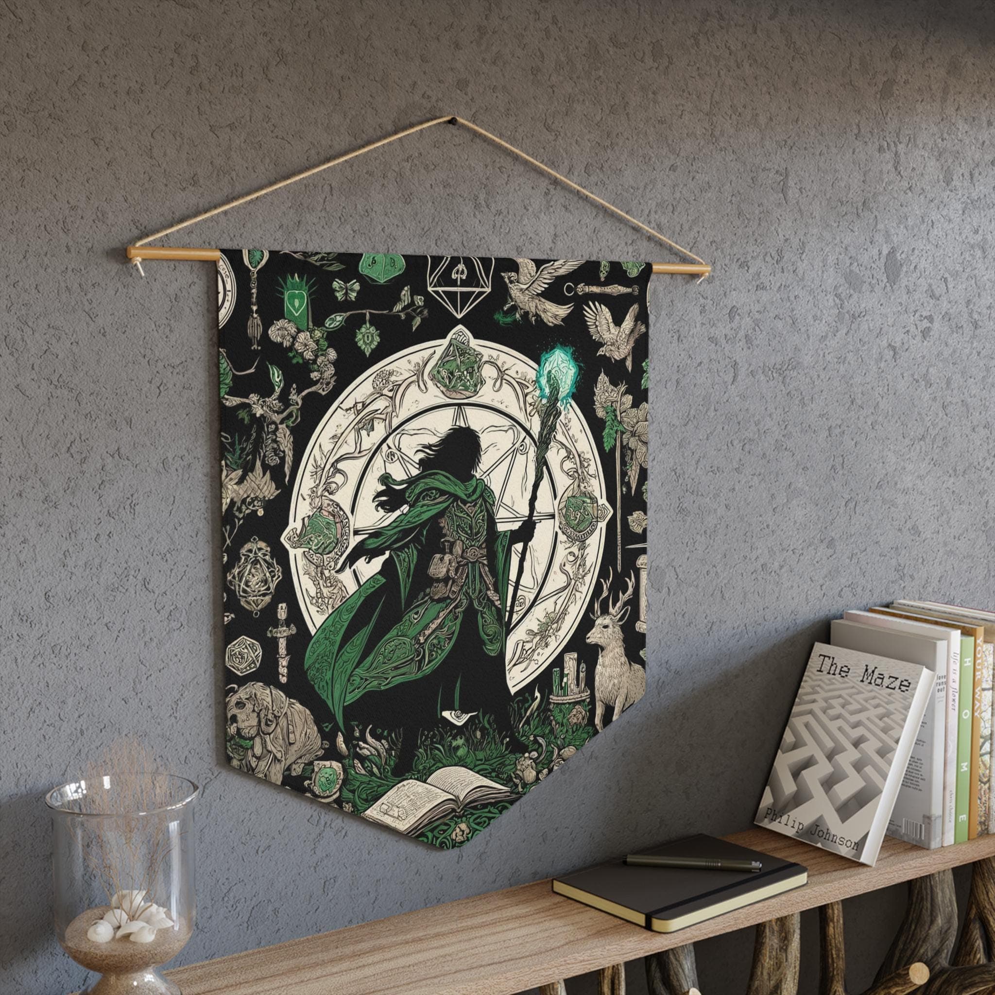 DnD Druid Pennant