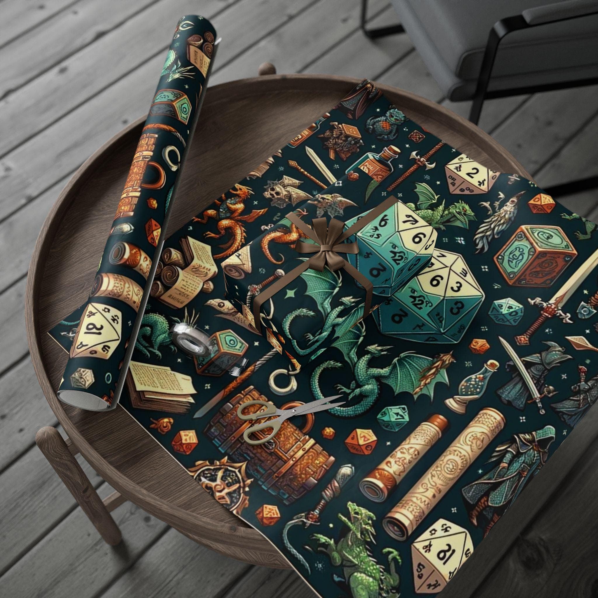 DnD Wrapping Paper