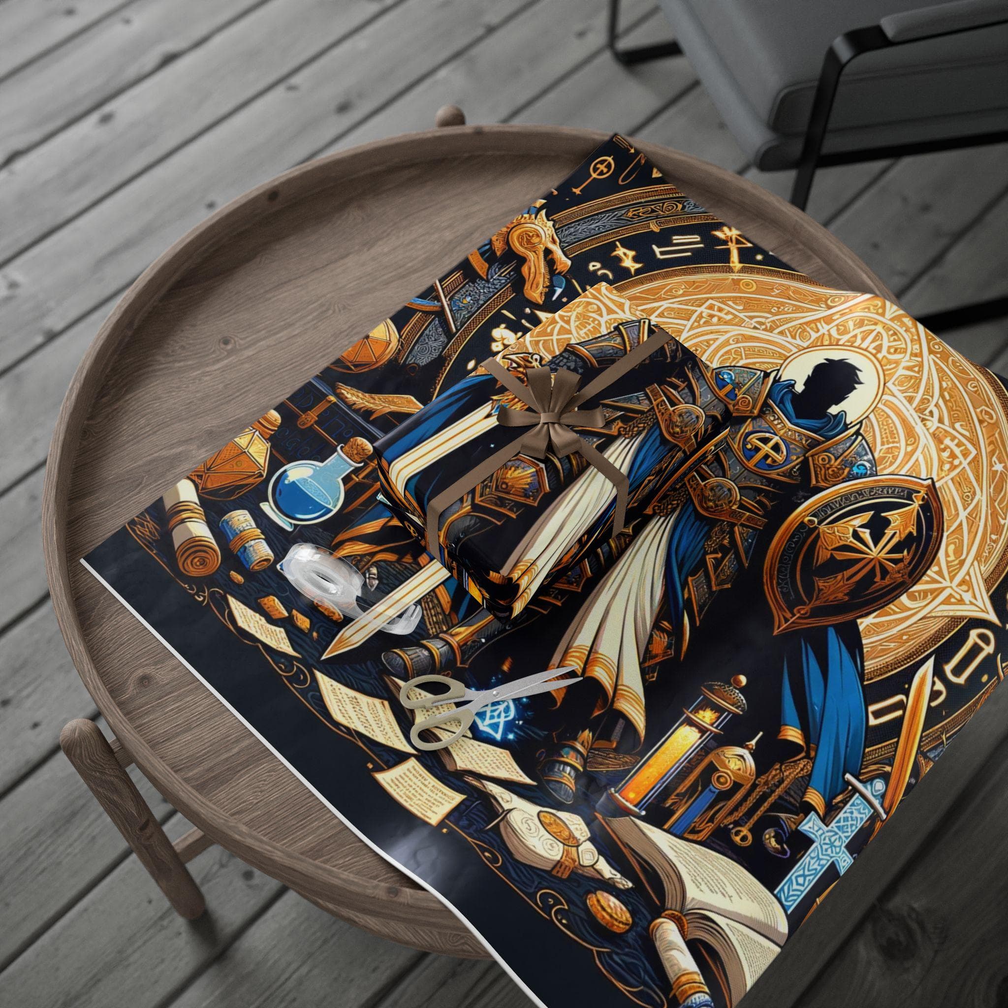 DnD Paladin Wrapping Paper