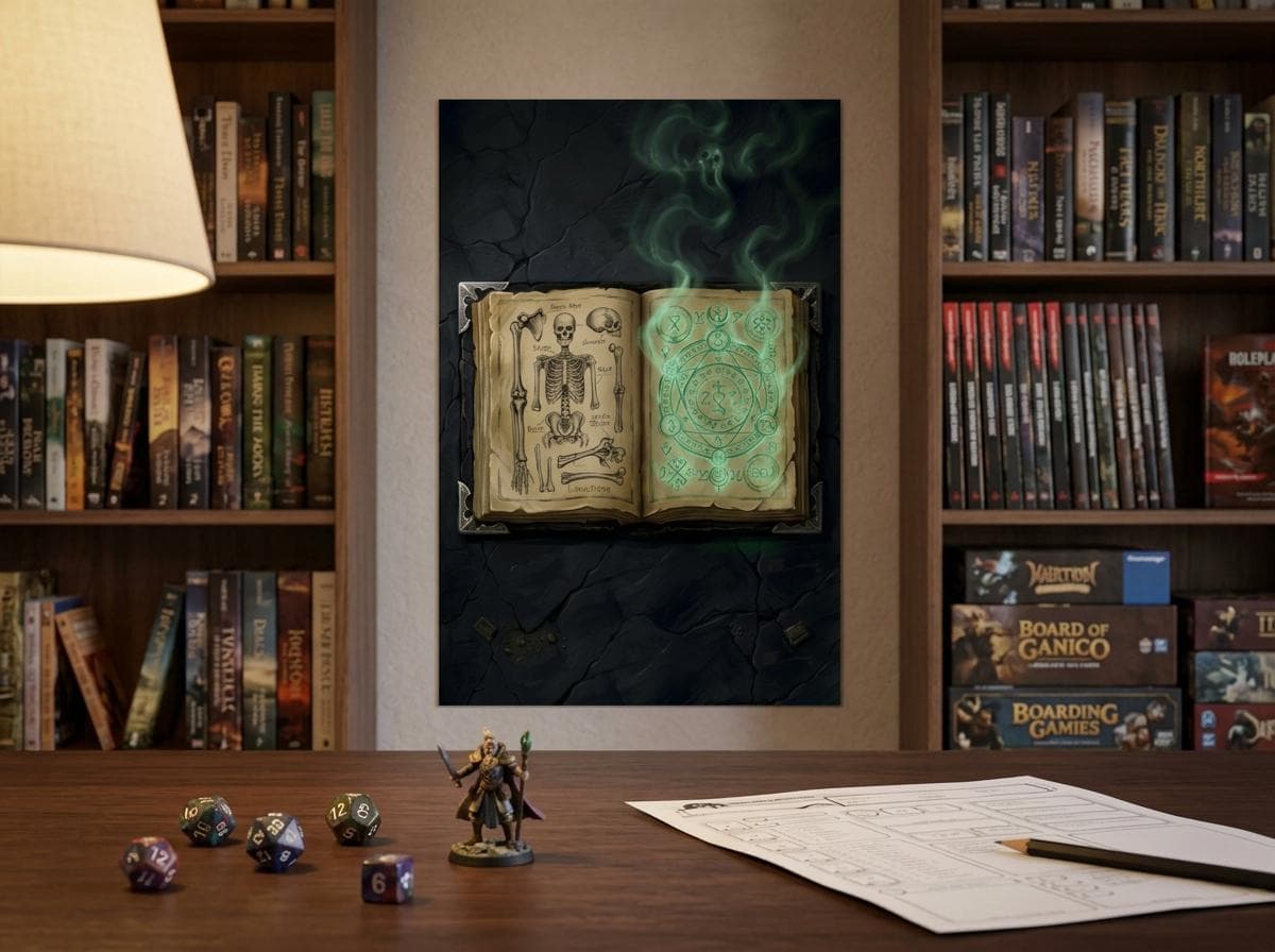 Warlock's Unholy Tome Poster