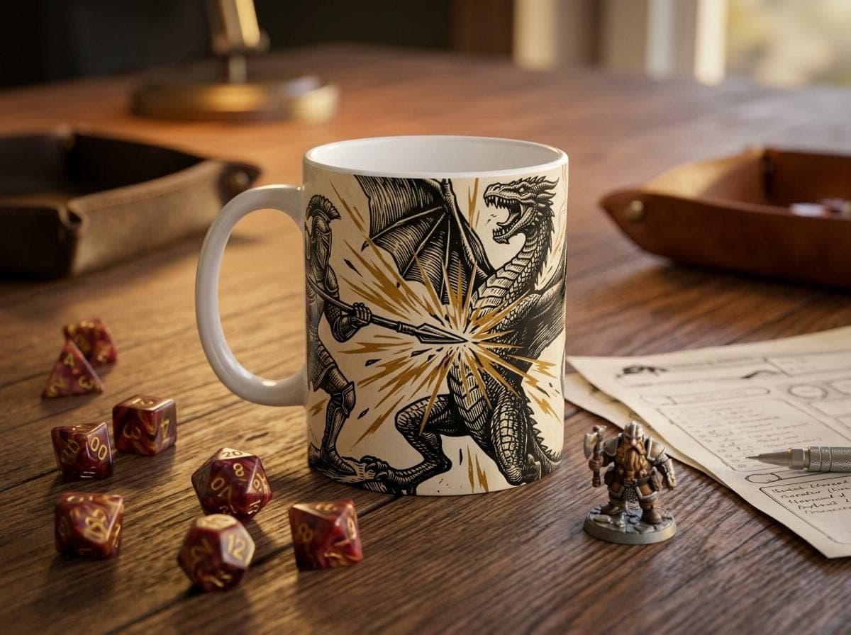 DnD Mug Dungeon Master Gift
