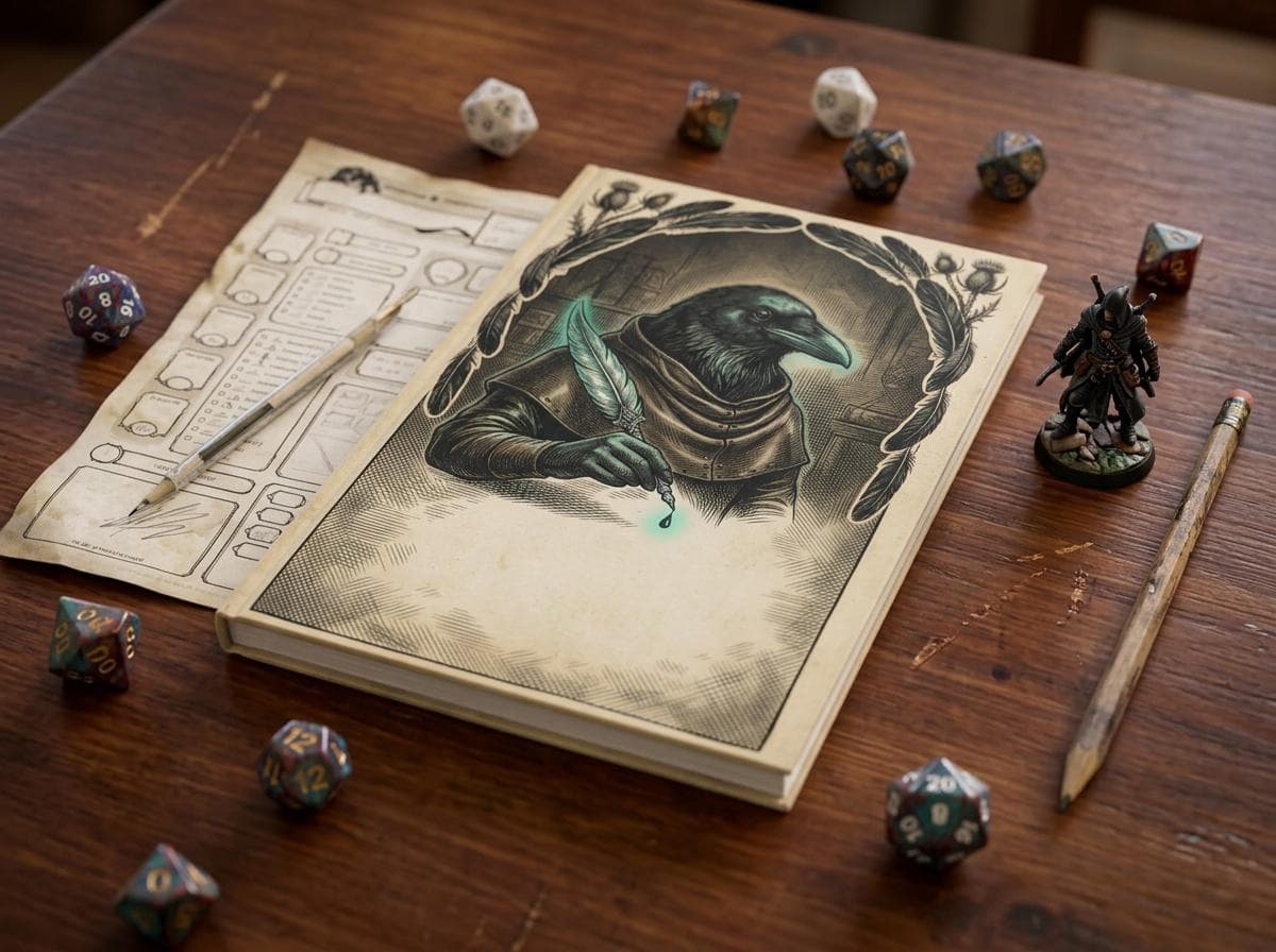 DnD Journal Kenku Fantasy Notebook