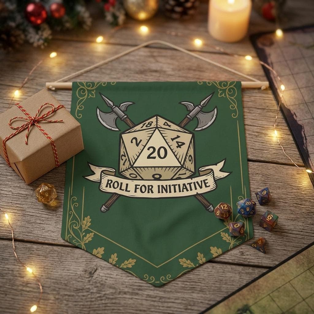 Roll for Initiative Pennant