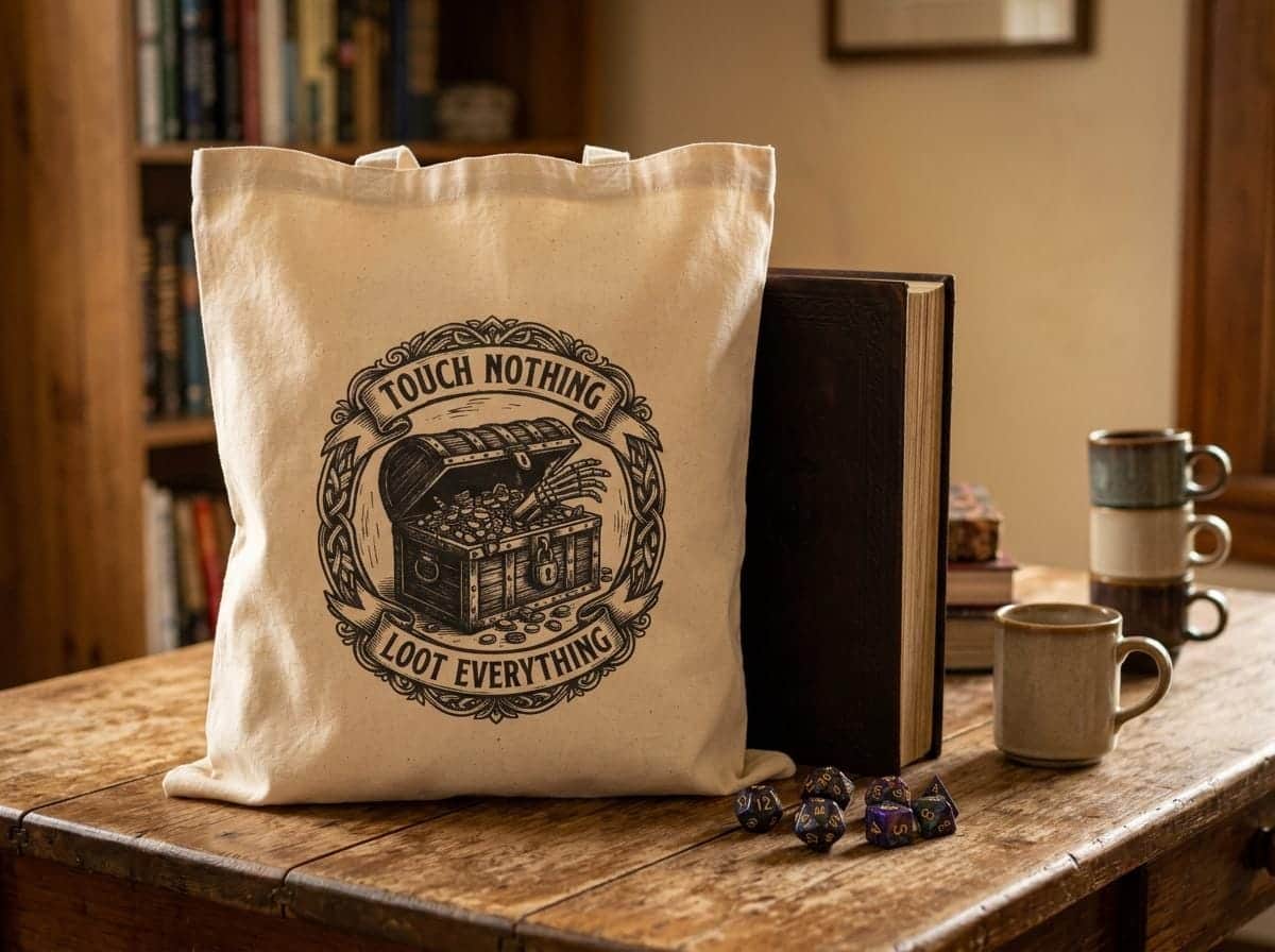 DnD Tote Bag Loot Everything