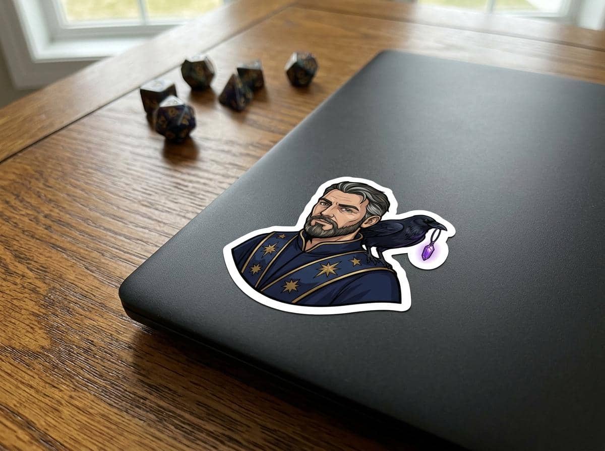 Wizard Familiar Sticker, photo 7