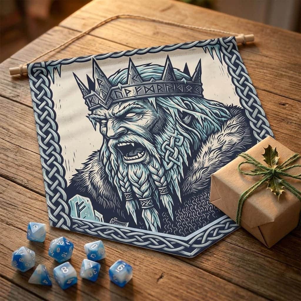 DnD Frost Giant Pennant