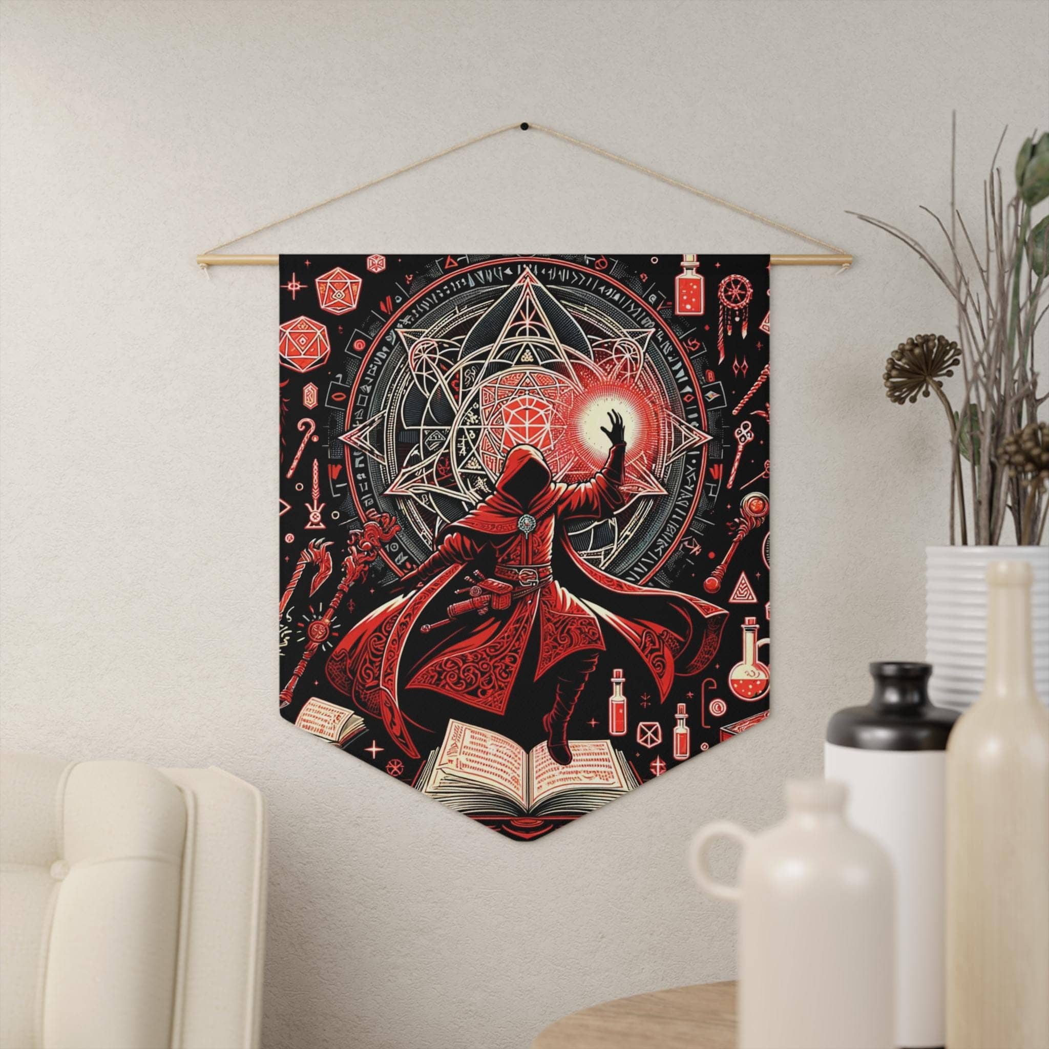 Red Sorcerer Pennant pennant, photo 2 of 3