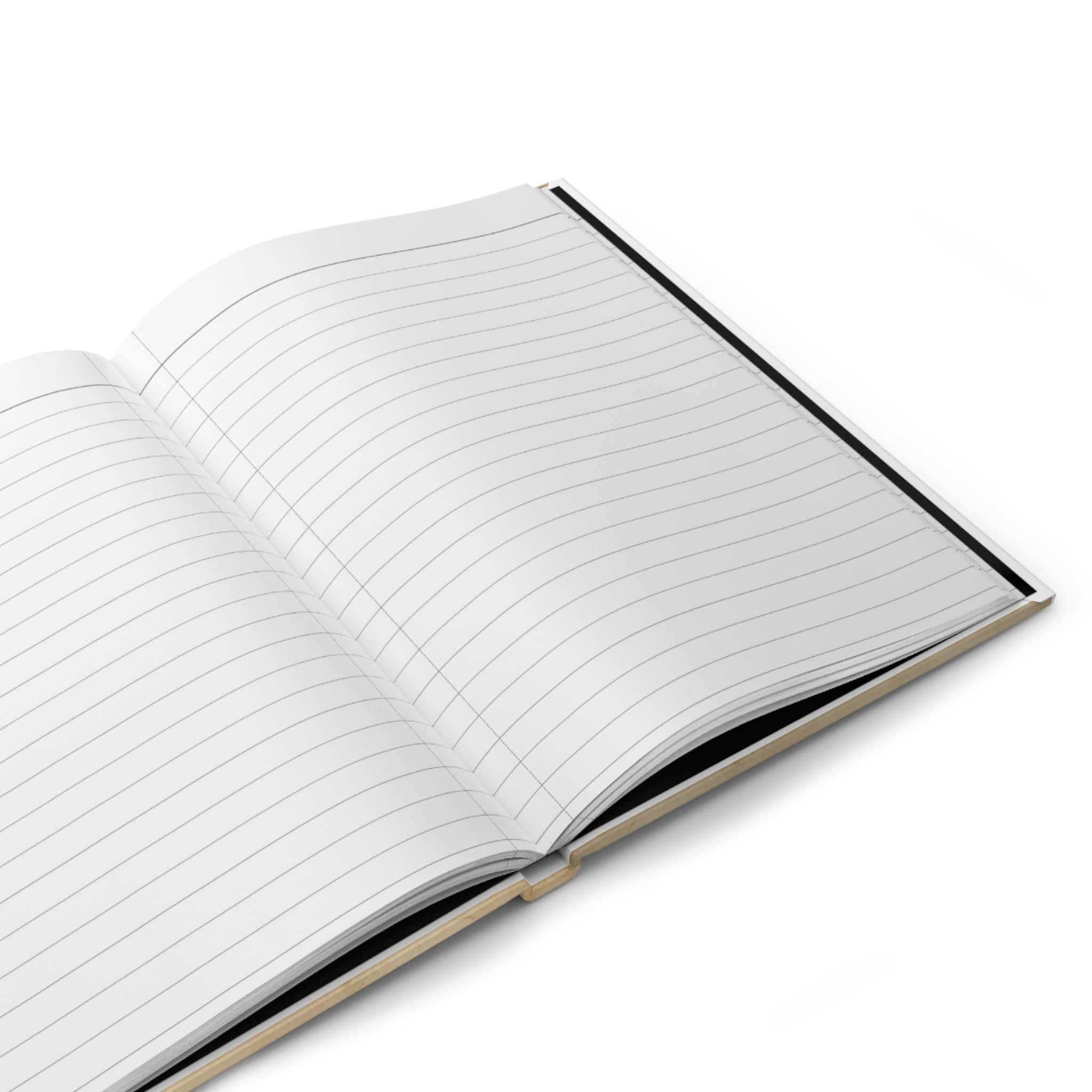 Hardcover fantasy campaign notebook designed as an arcane Kenku scrivener's tome, opened