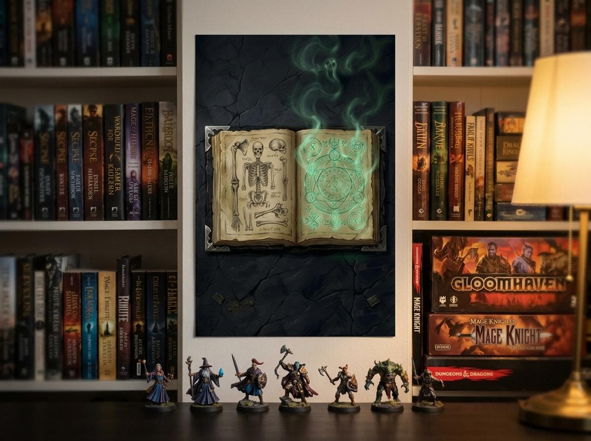 DnD Poster Necromancer Wall Art