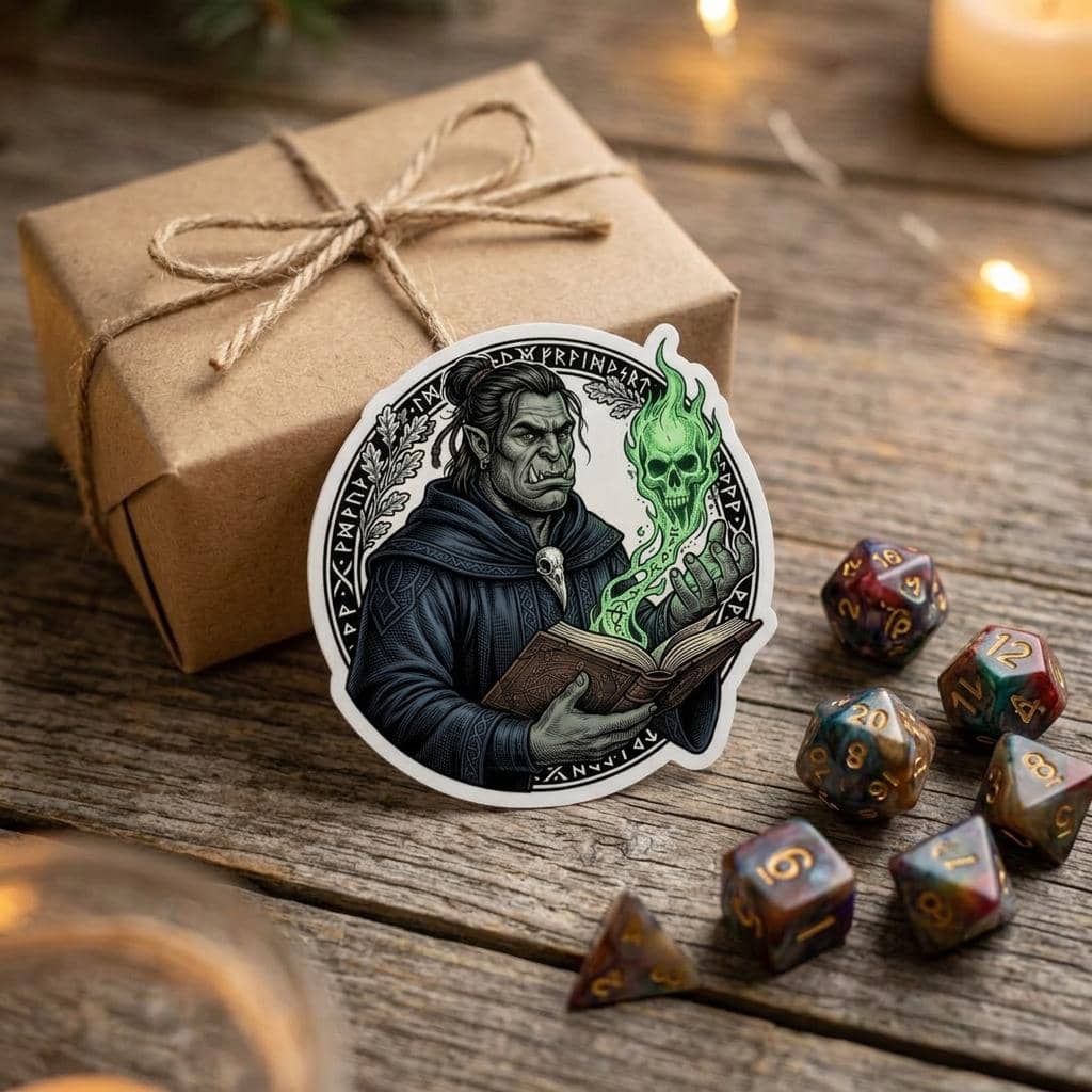 DnD Necromancer Sticker