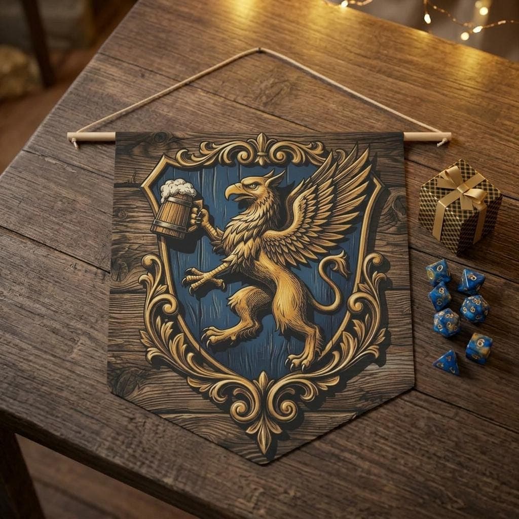 DnD Tavern Sign Pennant