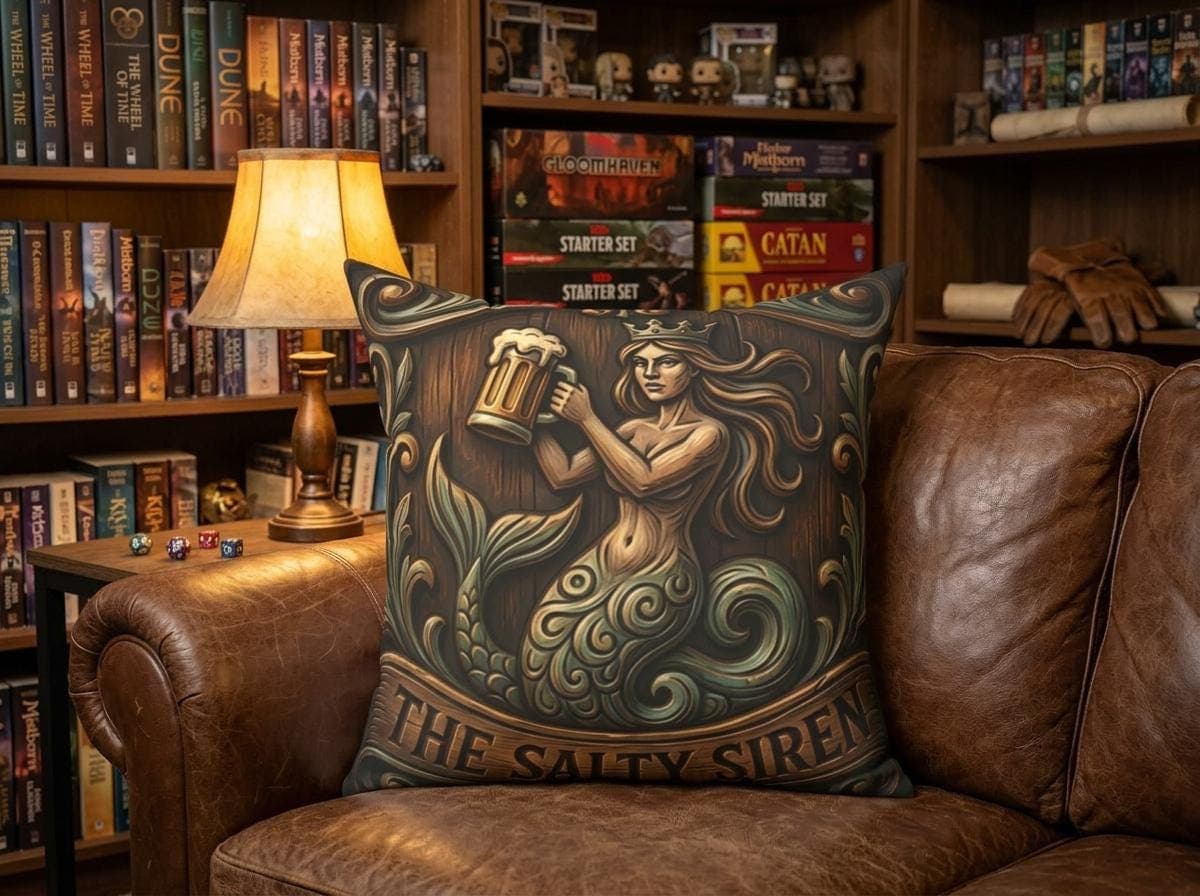DnD Throw Pillow
