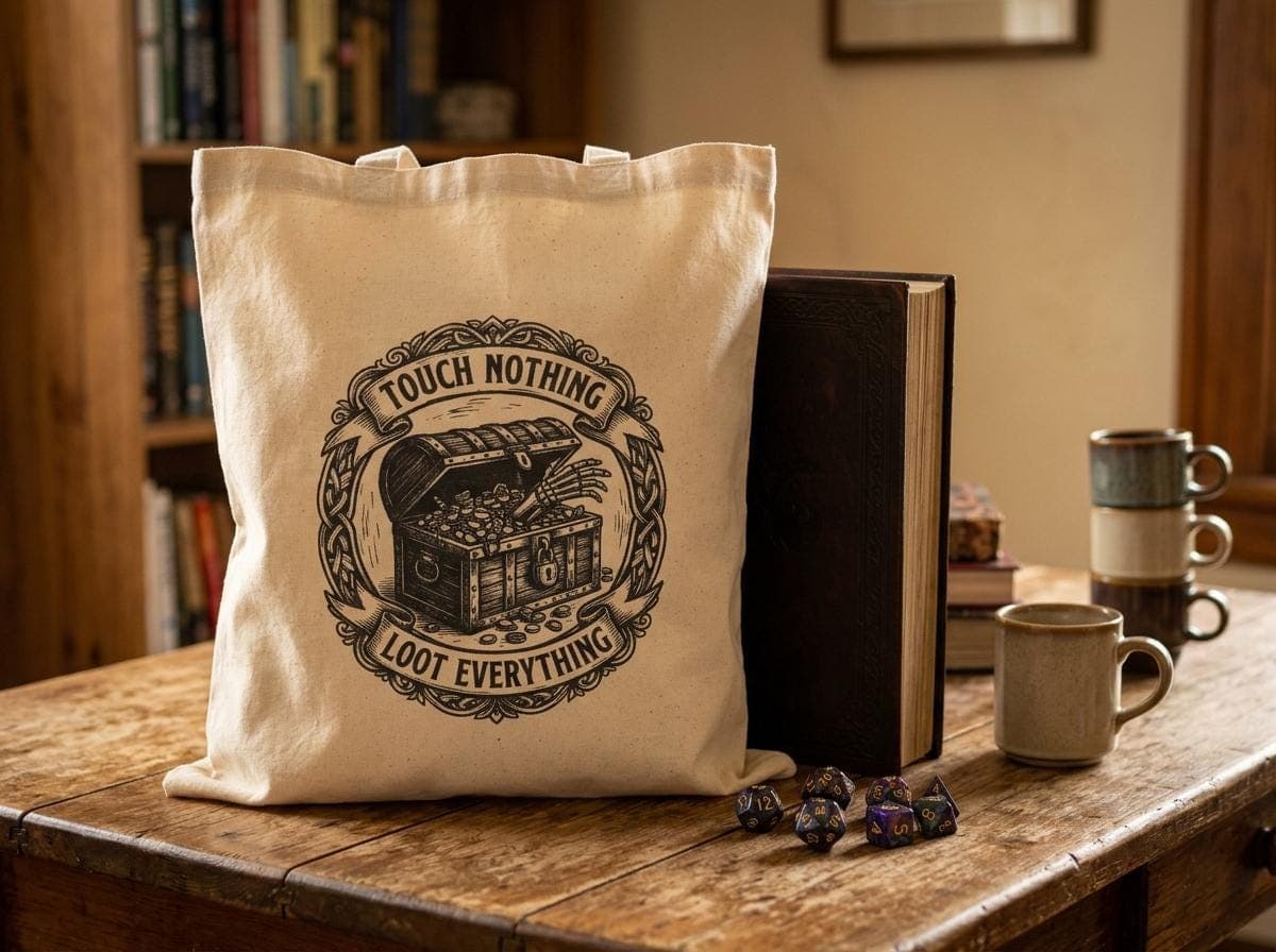 DnD Tote Bag Loot Everything