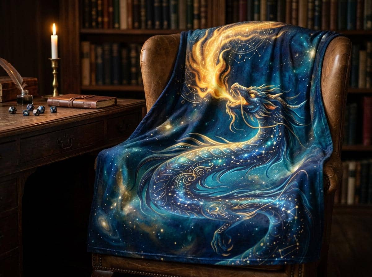 Fantasy Dragon Blanket