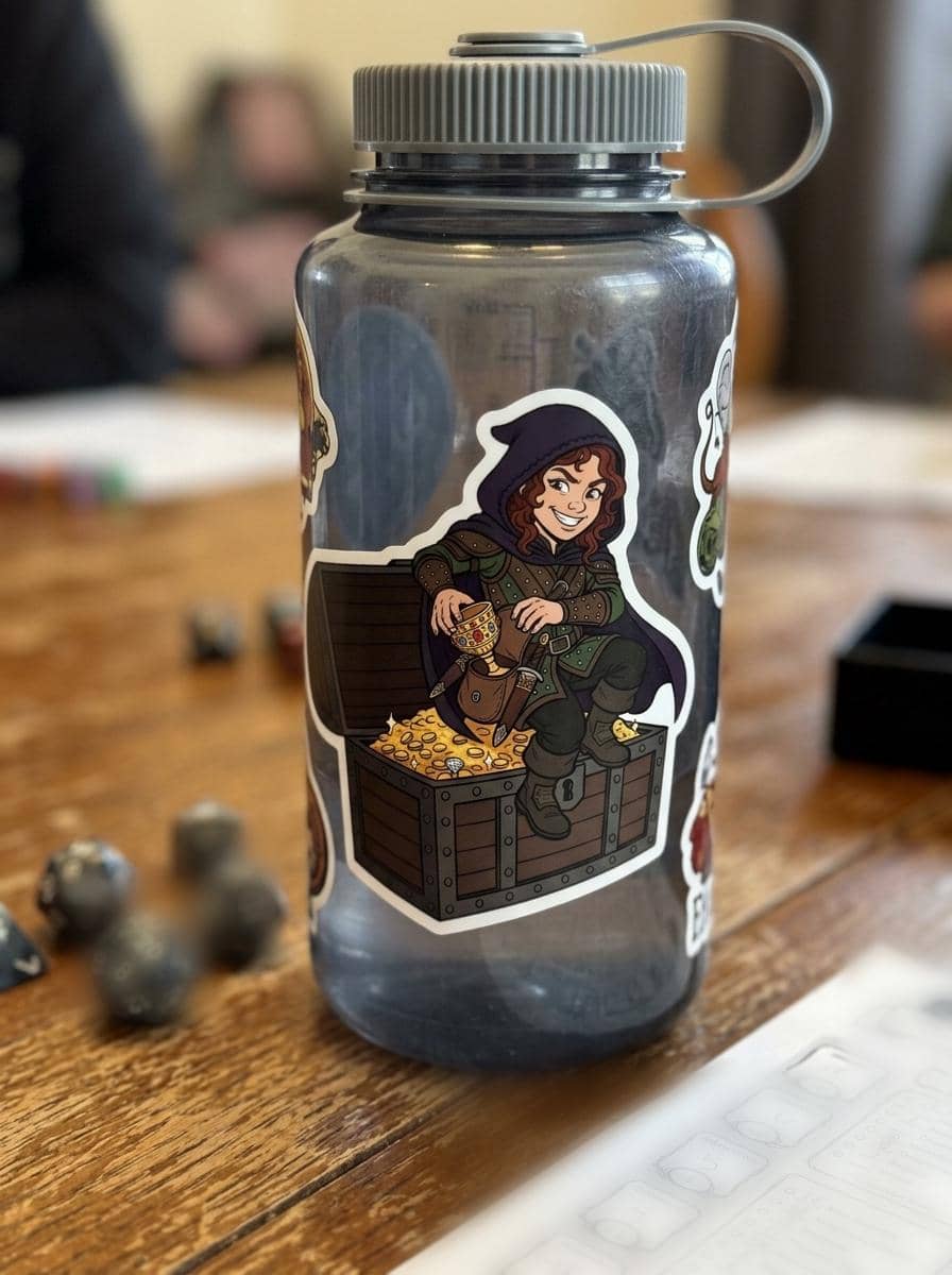 DnD Loot Sticker