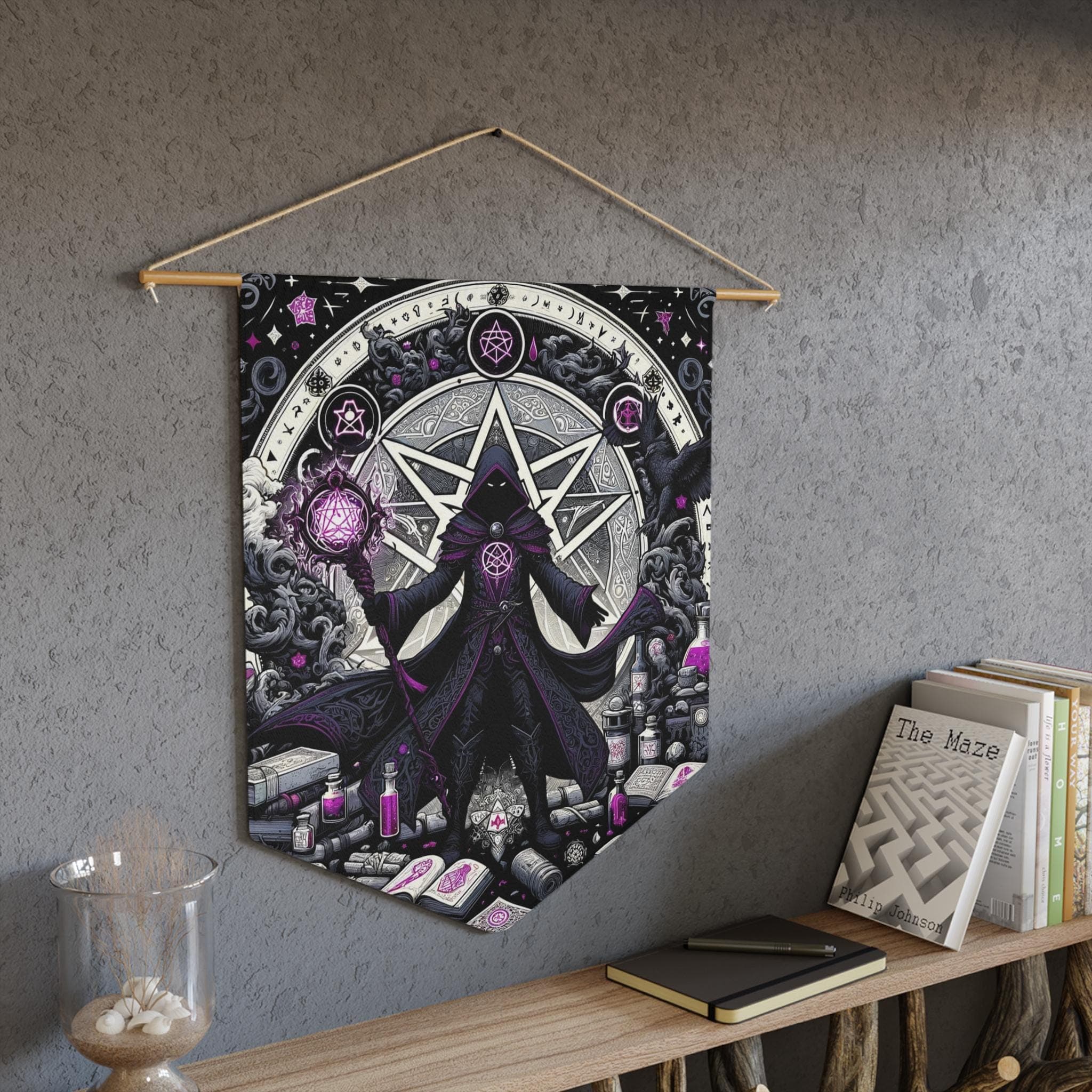 DnD Warlock Pennant
