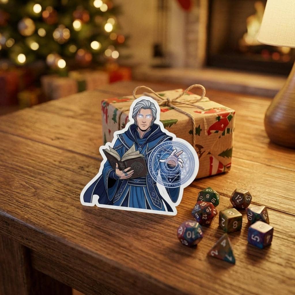 DnD Wizard Sticker