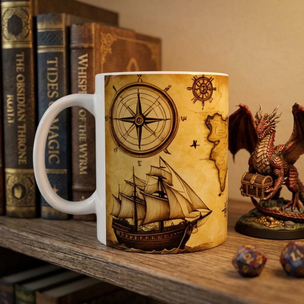 Treasure Map Mug