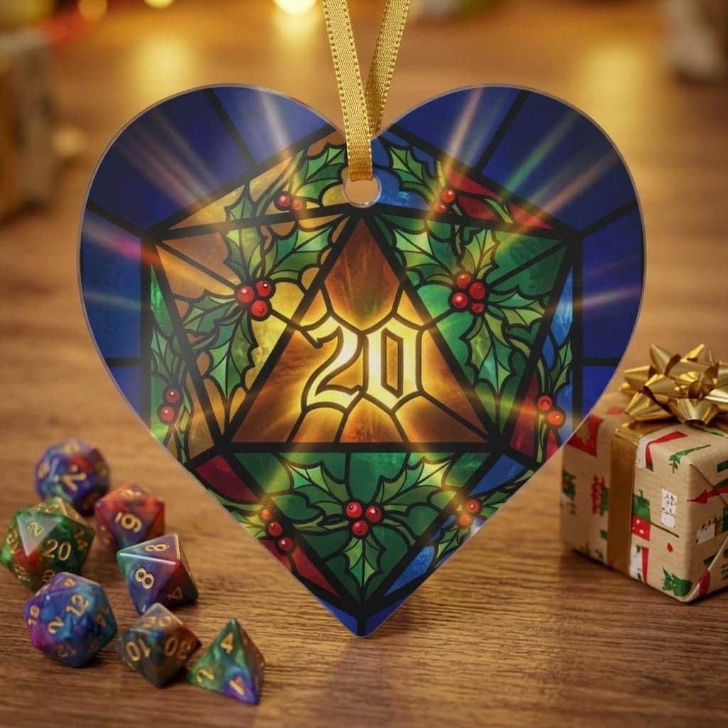 DnD Ornament Natural 20