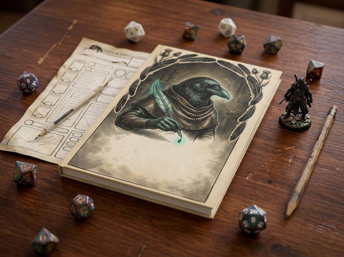 DnD Journal Kenku Fantasy Notebook