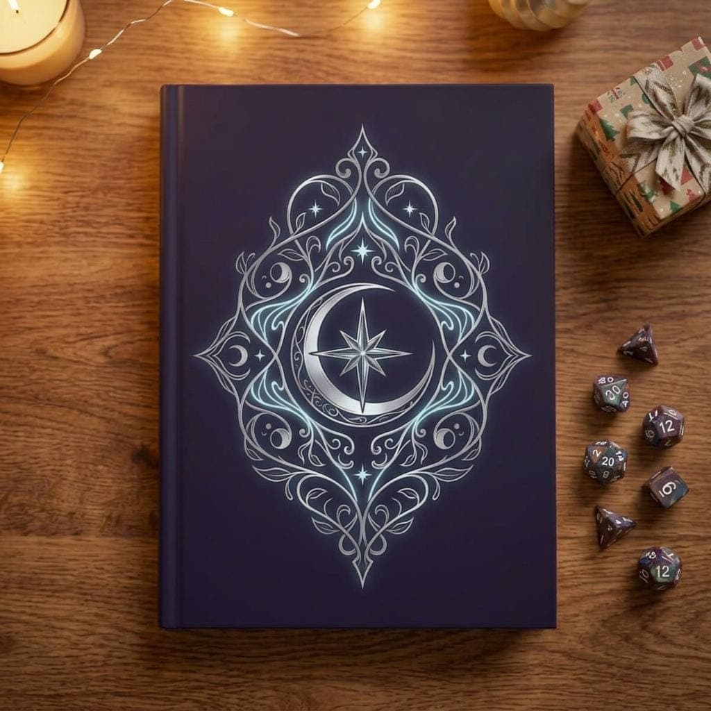 DnD Journal Elven Spellbook Notebook