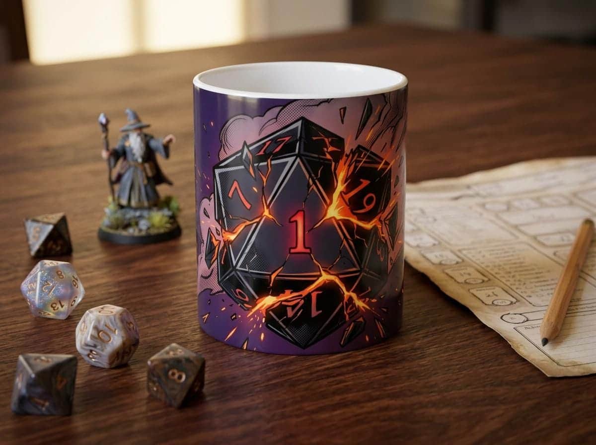 DnD Natural 1 Mug